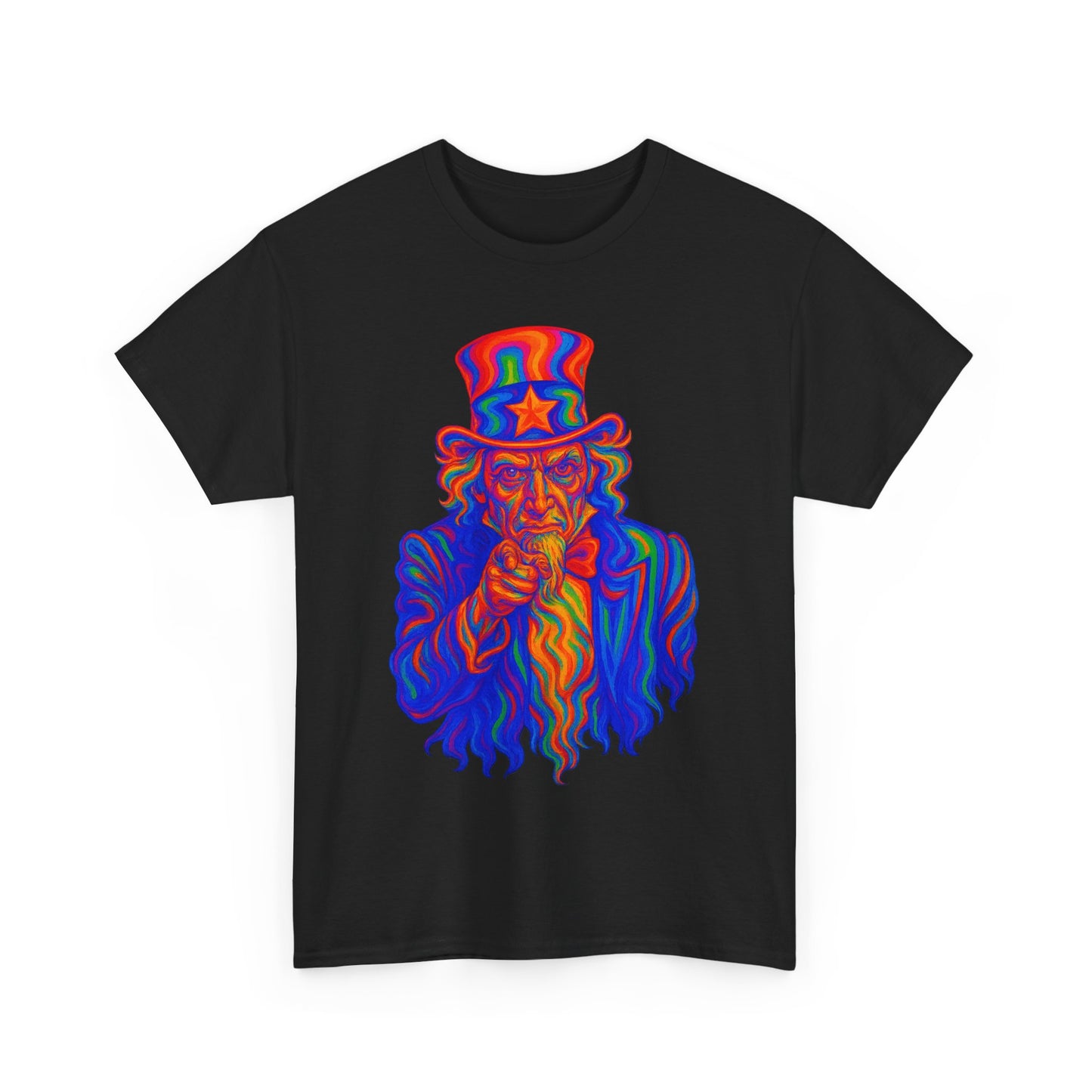 Psychedelic Uncle Sam T-Shirt