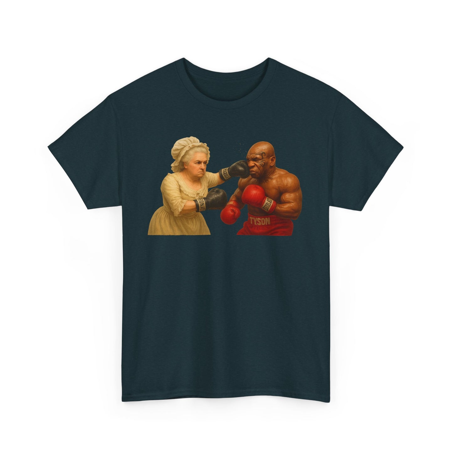 Martha Washington Punching Mike Tyson T-Shirt