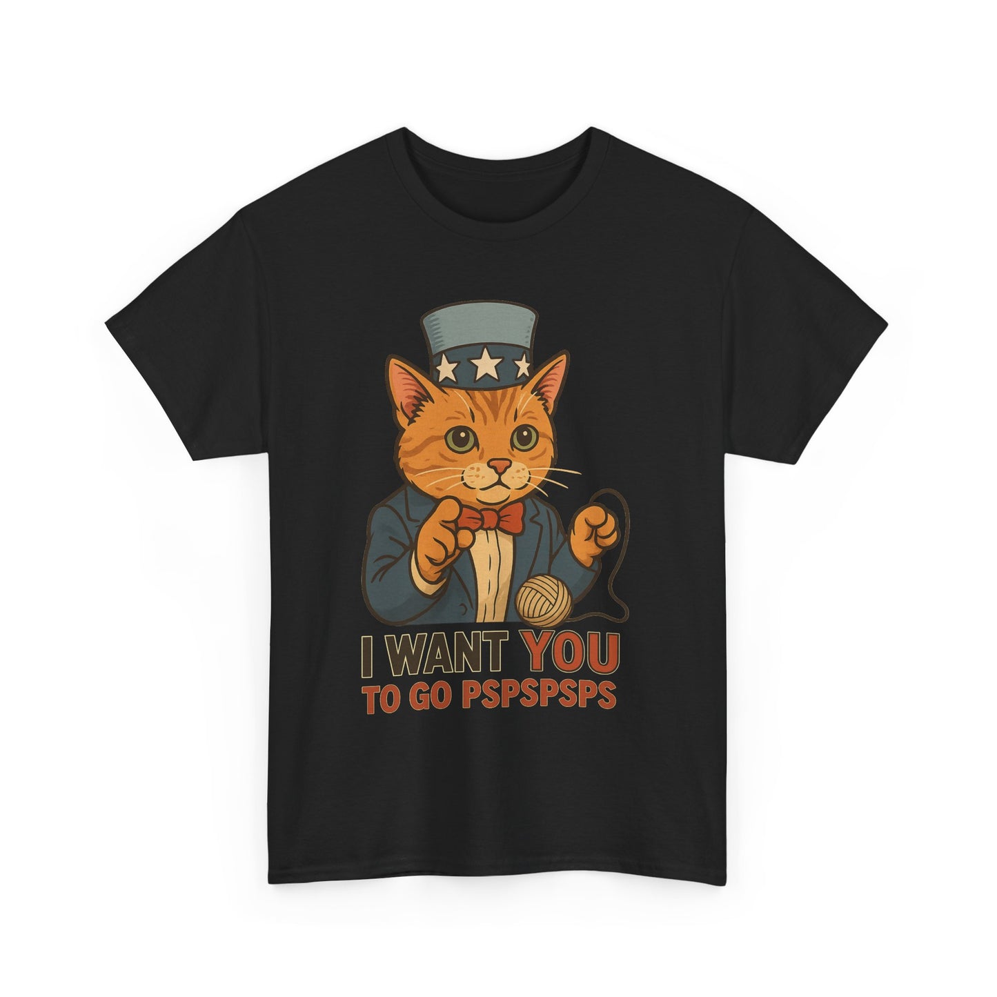 Uncle Sam Cat T-Shirt