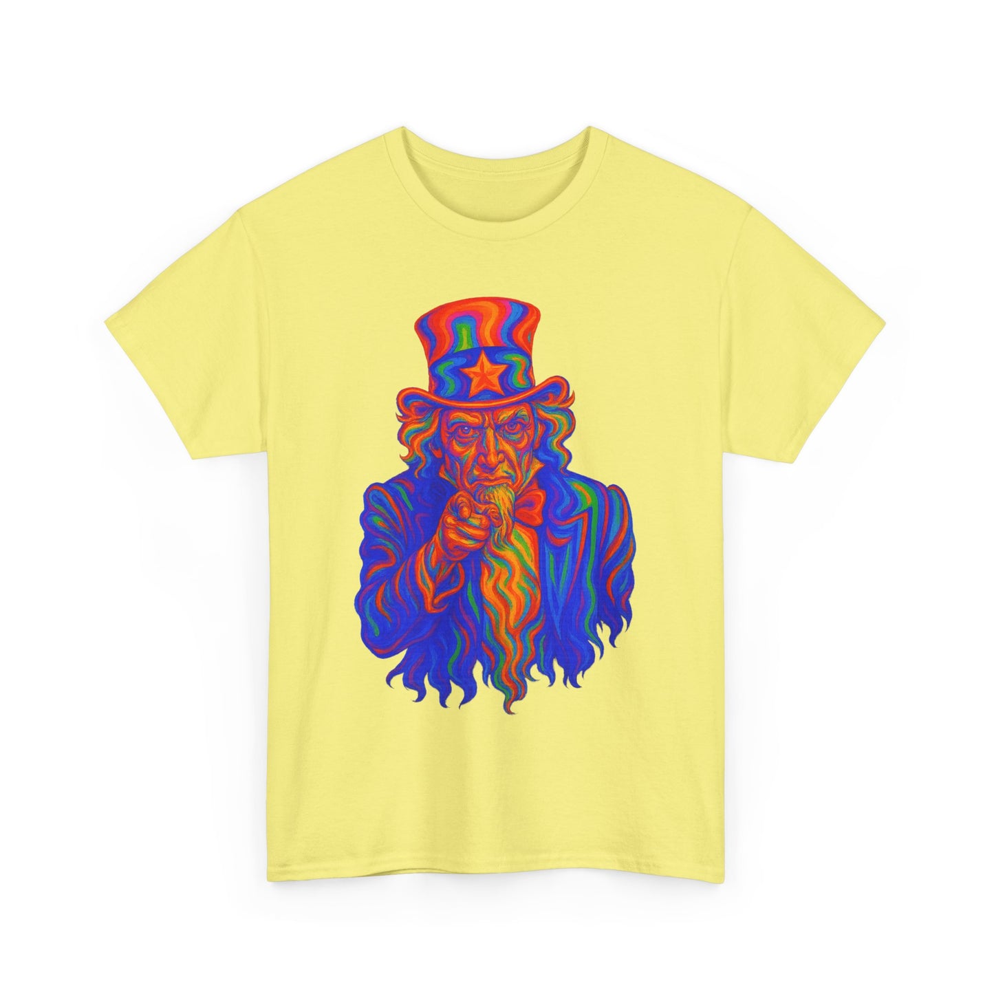 Psychedelic Uncle Sam T-Shirt