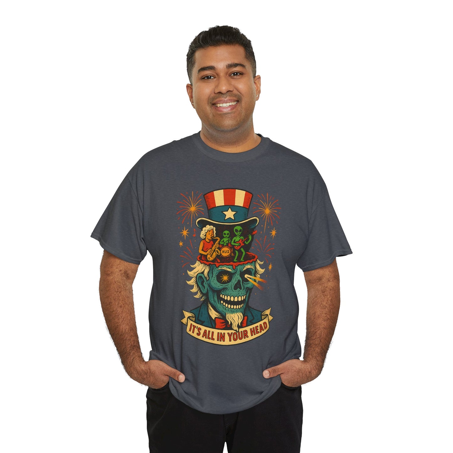 Uncle Sam Vintage "It's all in your head" T-Shirt