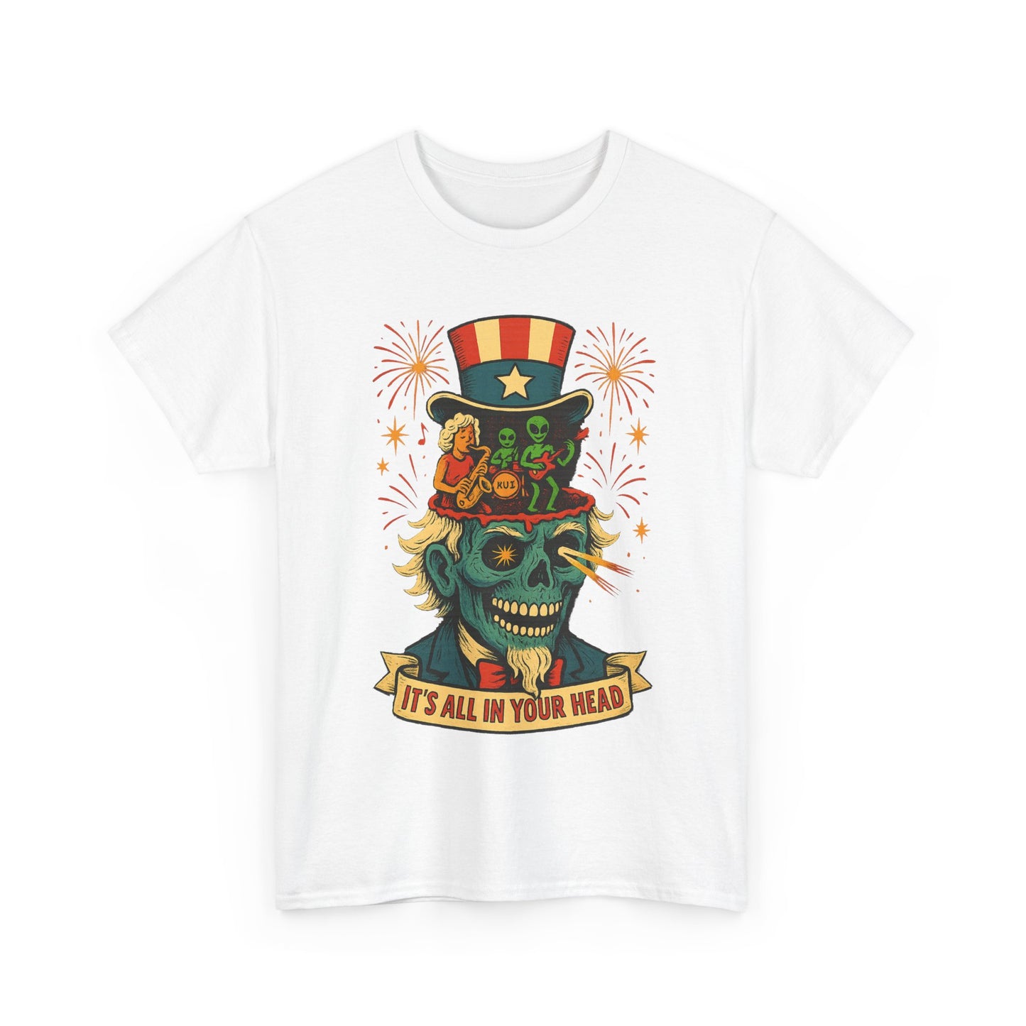Uncle Sam Vintage "It's all in your head" T-Shirt