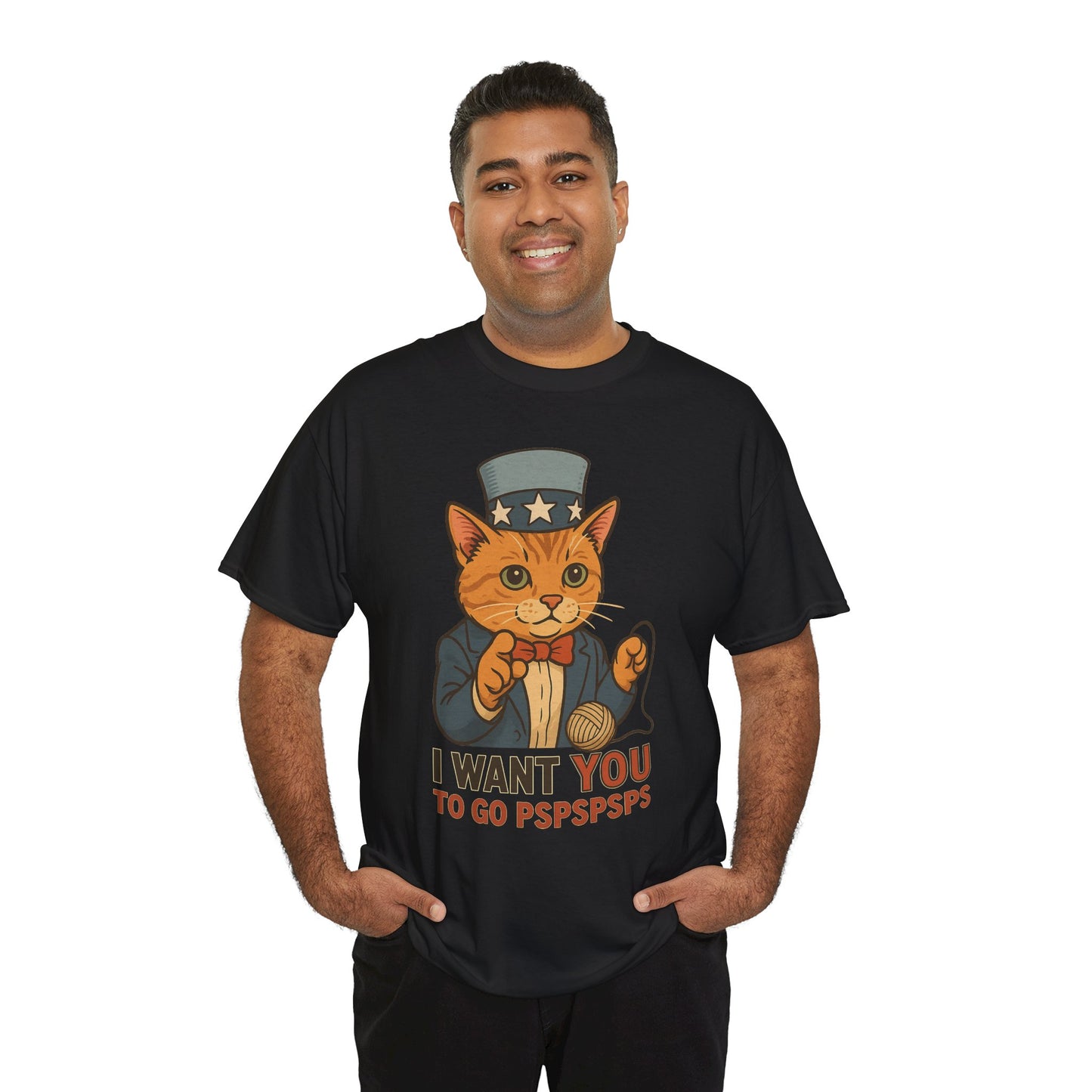 Uncle Sam Cat T-Shirt