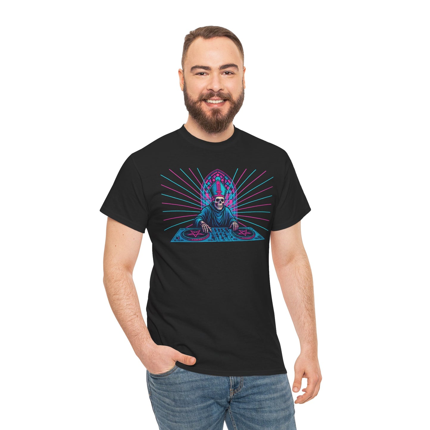 Skeleton DJ Bishop T-Shirt