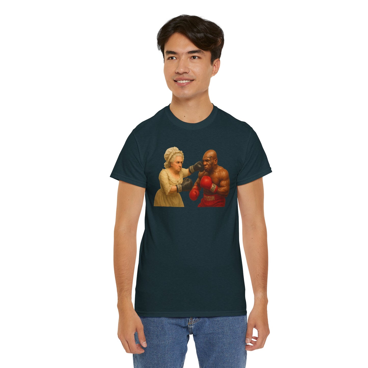 Martha Washington Punching Mike Tyson T-Shirt