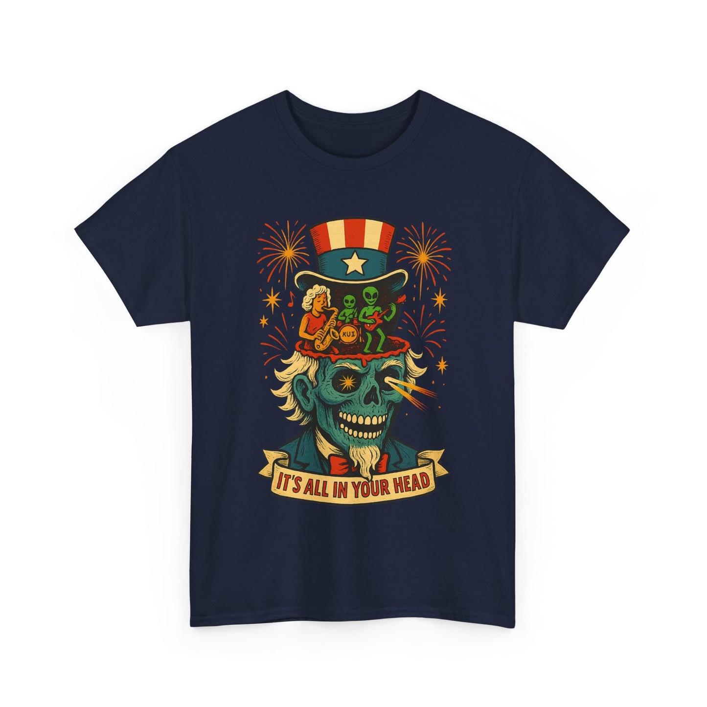Uncle Sam Vintage "It's all in your head" T-Shirt