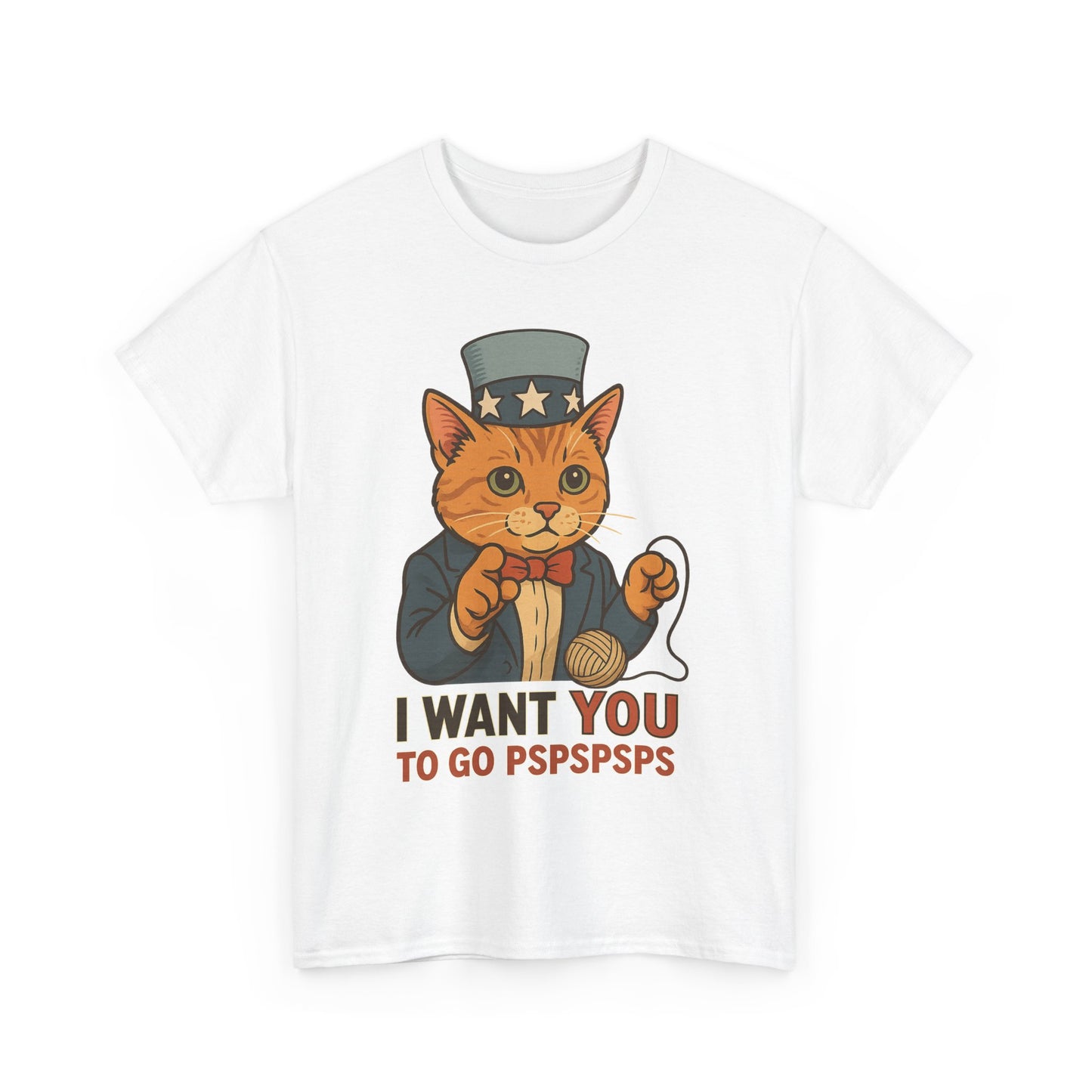 Uncle Sam Cat T-Shirt