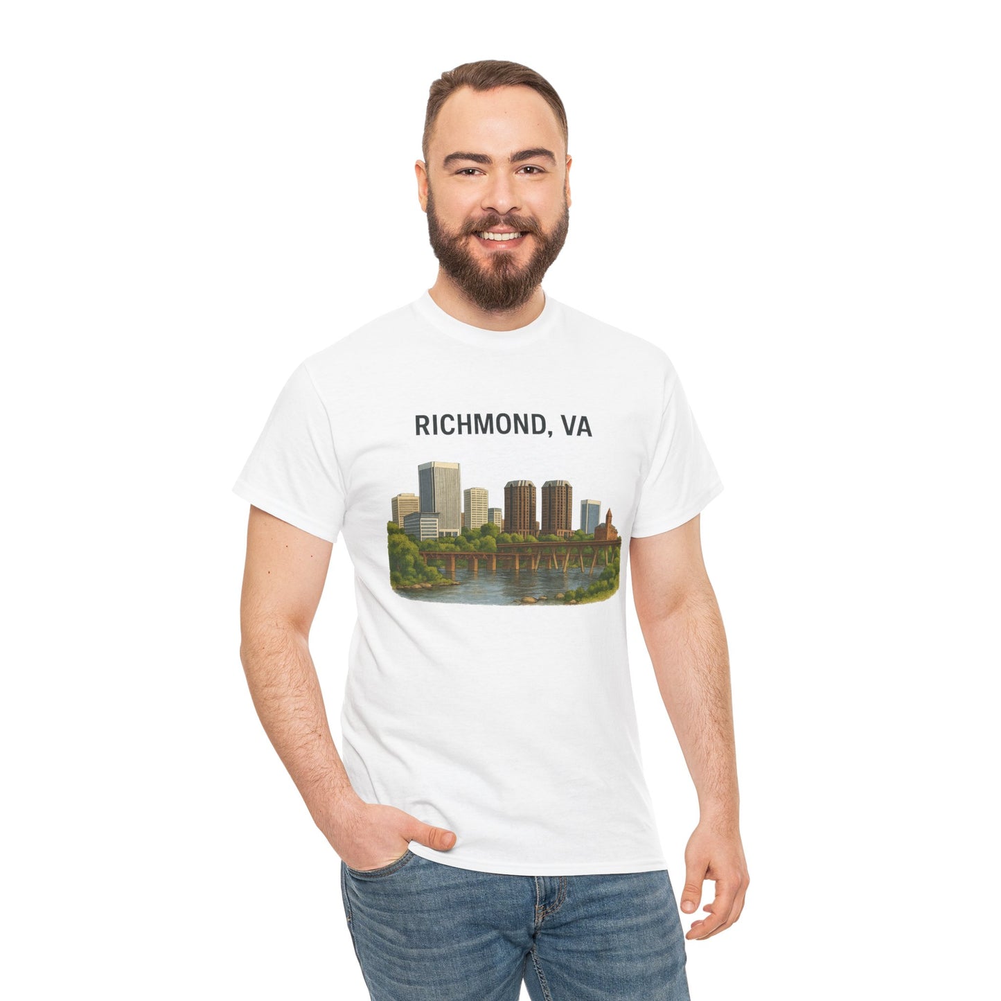Richmond, VA Skyline T-Shirt