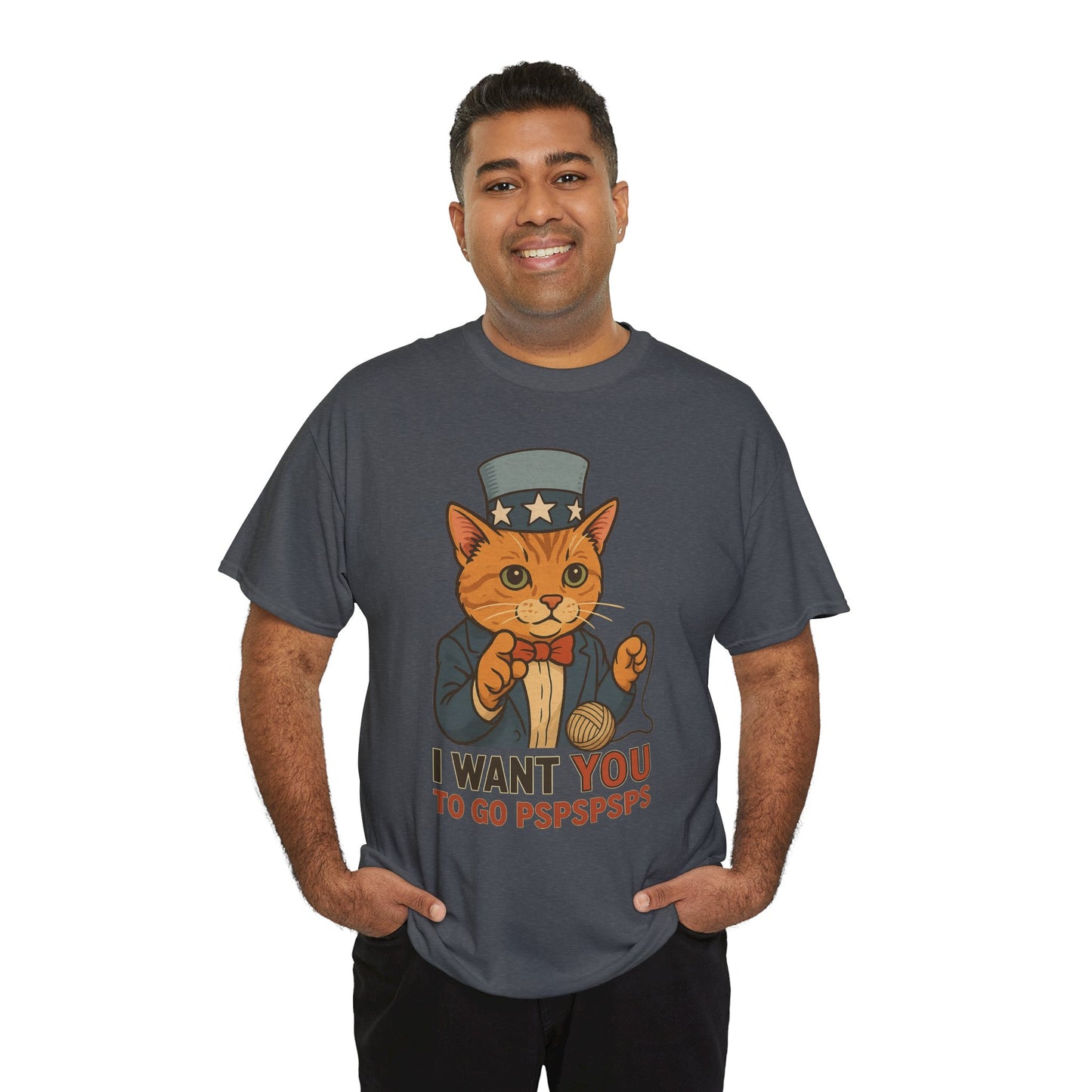 Uncle Sam Cat T-Shirt