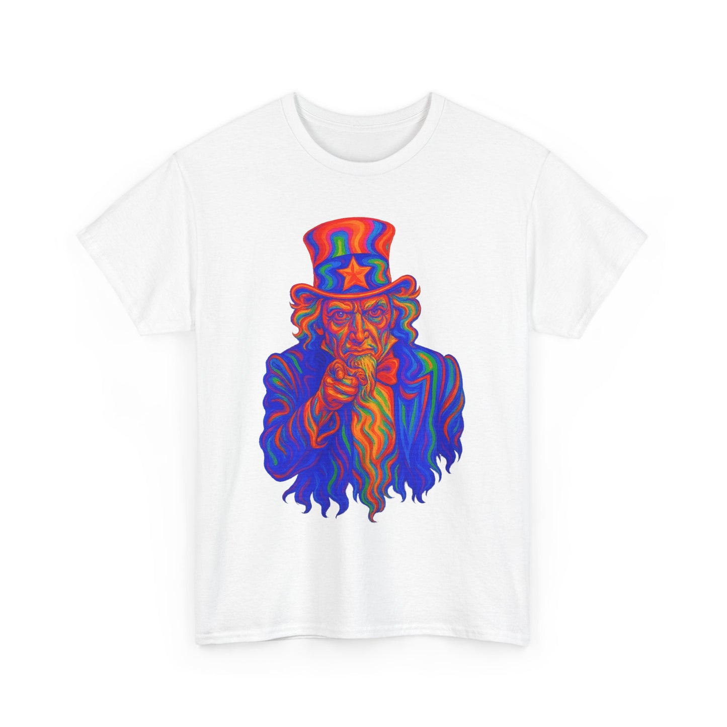 Psychedelic Uncle Sam T-Shirt