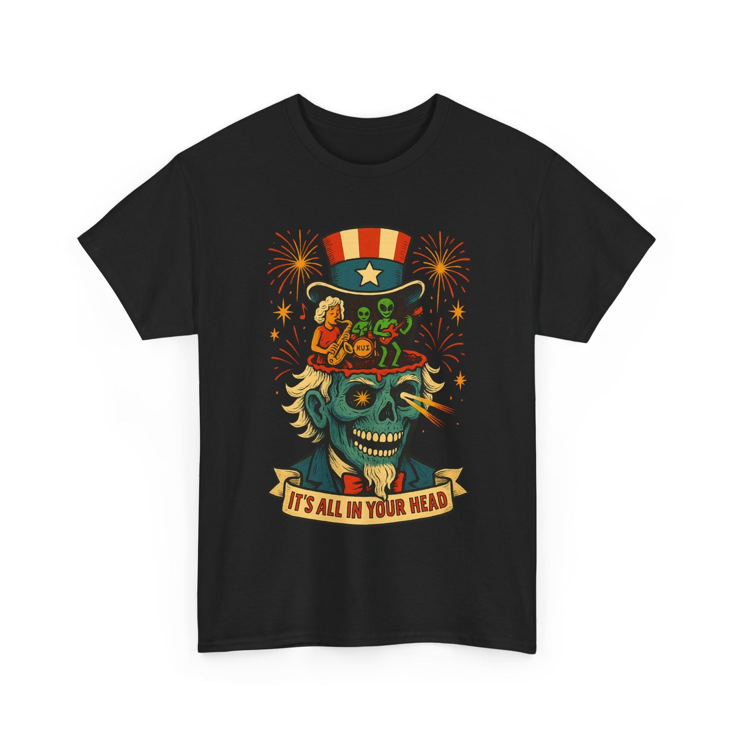 Uncle Sam Vintage "It's all in your head" T-Shirt