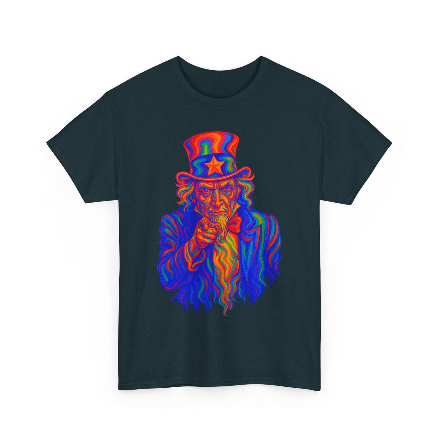 Psychedelic Uncle Sam T-Shirt