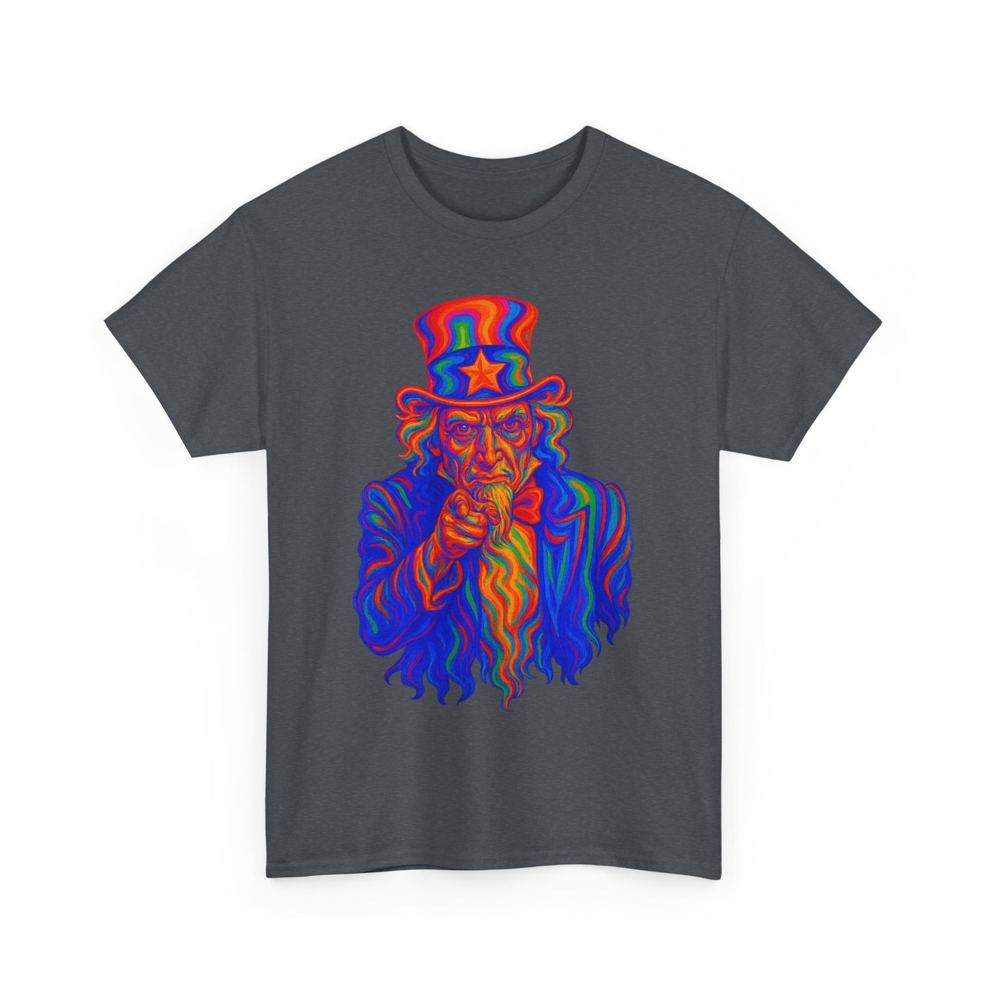 Psychedelic Uncle Sam T-Shirt