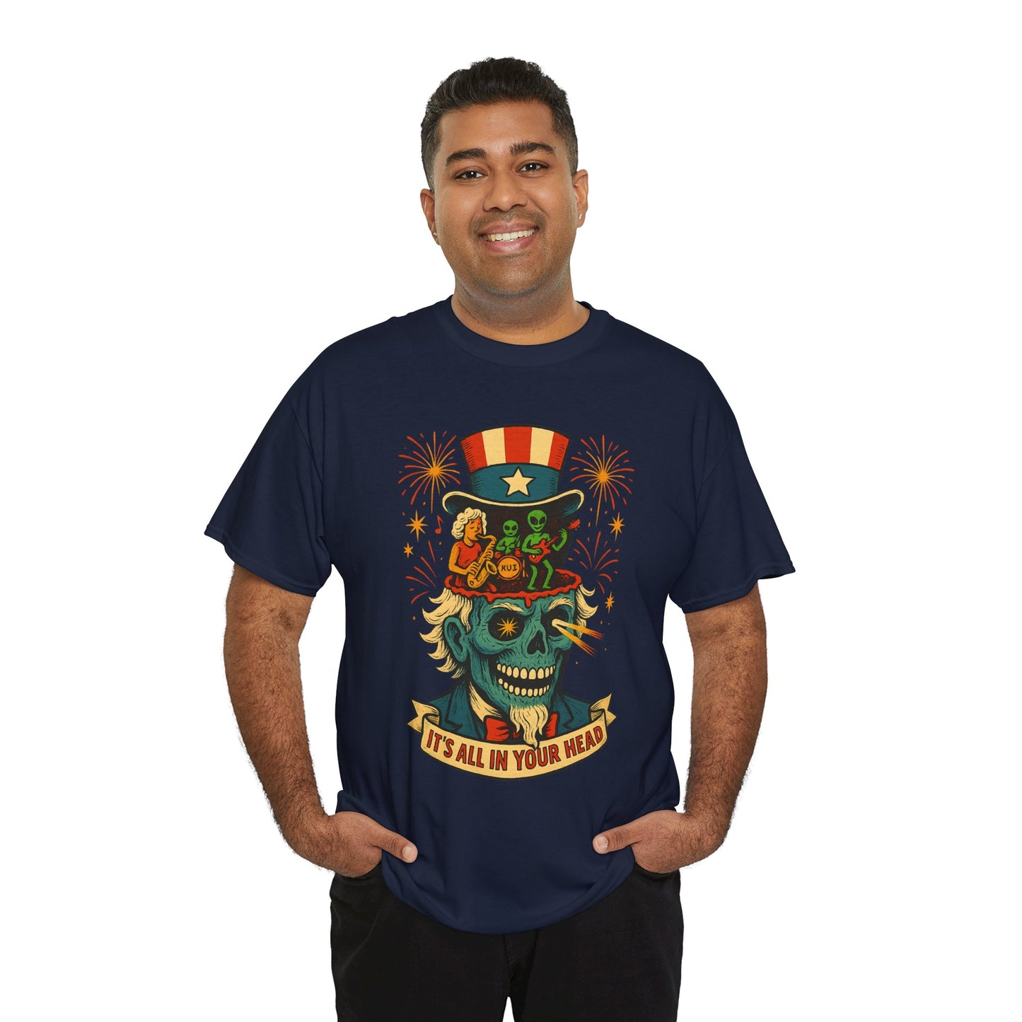Uncle Sam Vintage "It's all in your head" T-Shirt