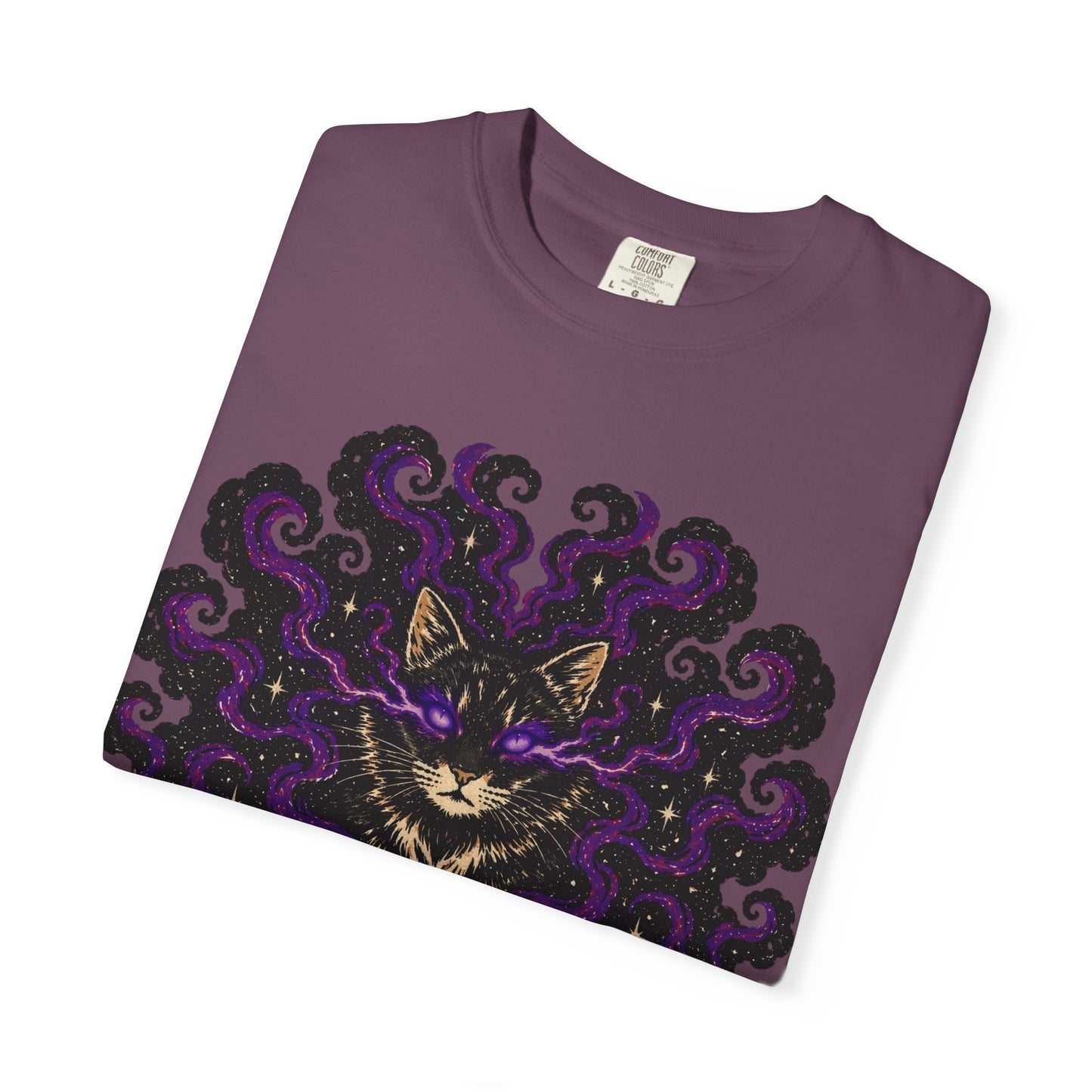 Astrological Mystic Portrait T-Shirt — 'Zora' Celestial Art Tee