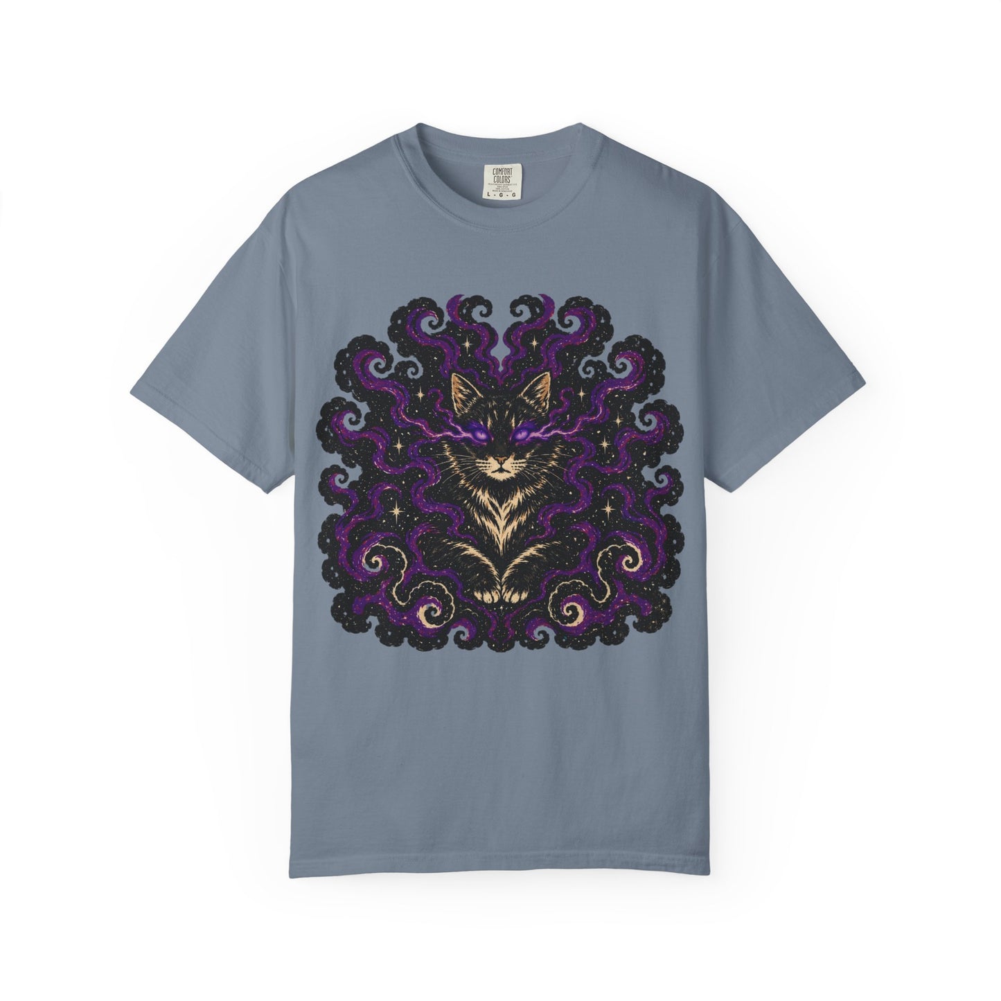 Astrological Mystic Portrait T-Shirt — 'Zora' Celestial Art Tee