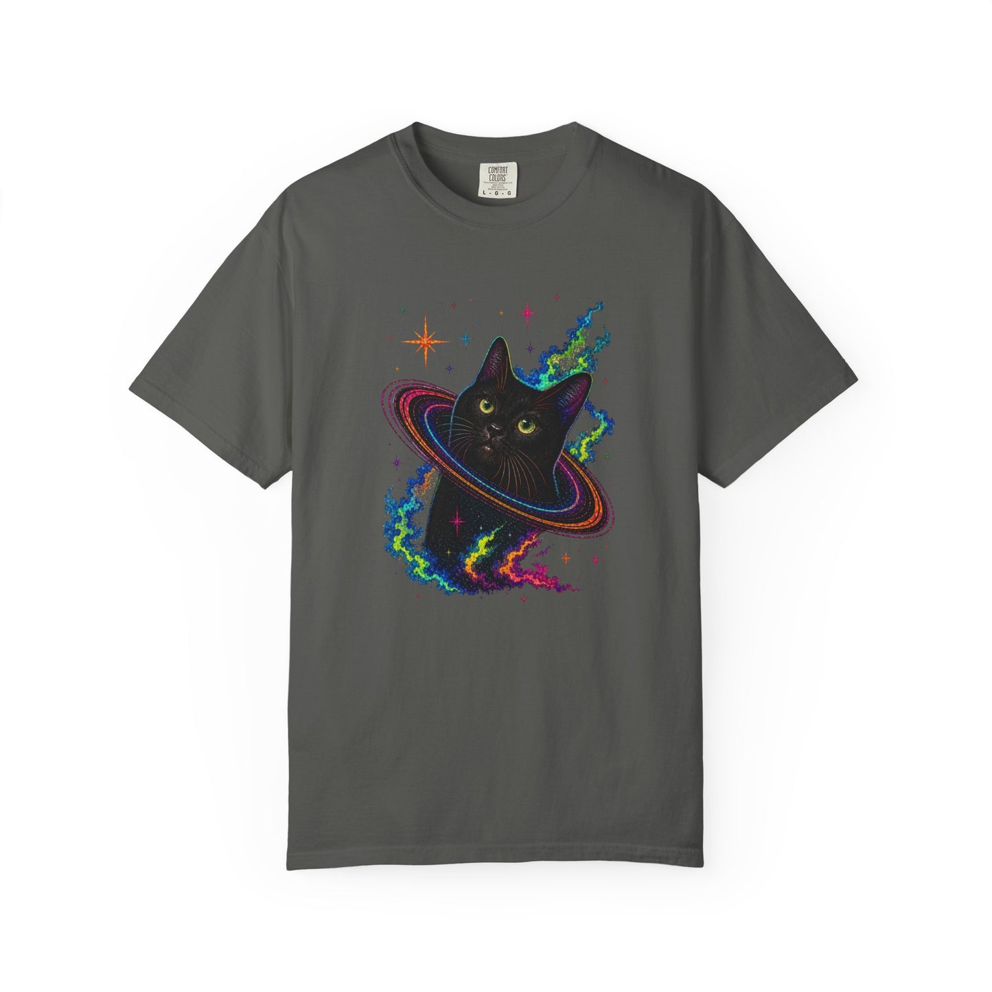 Cosmic Cat Planet T-Shirt