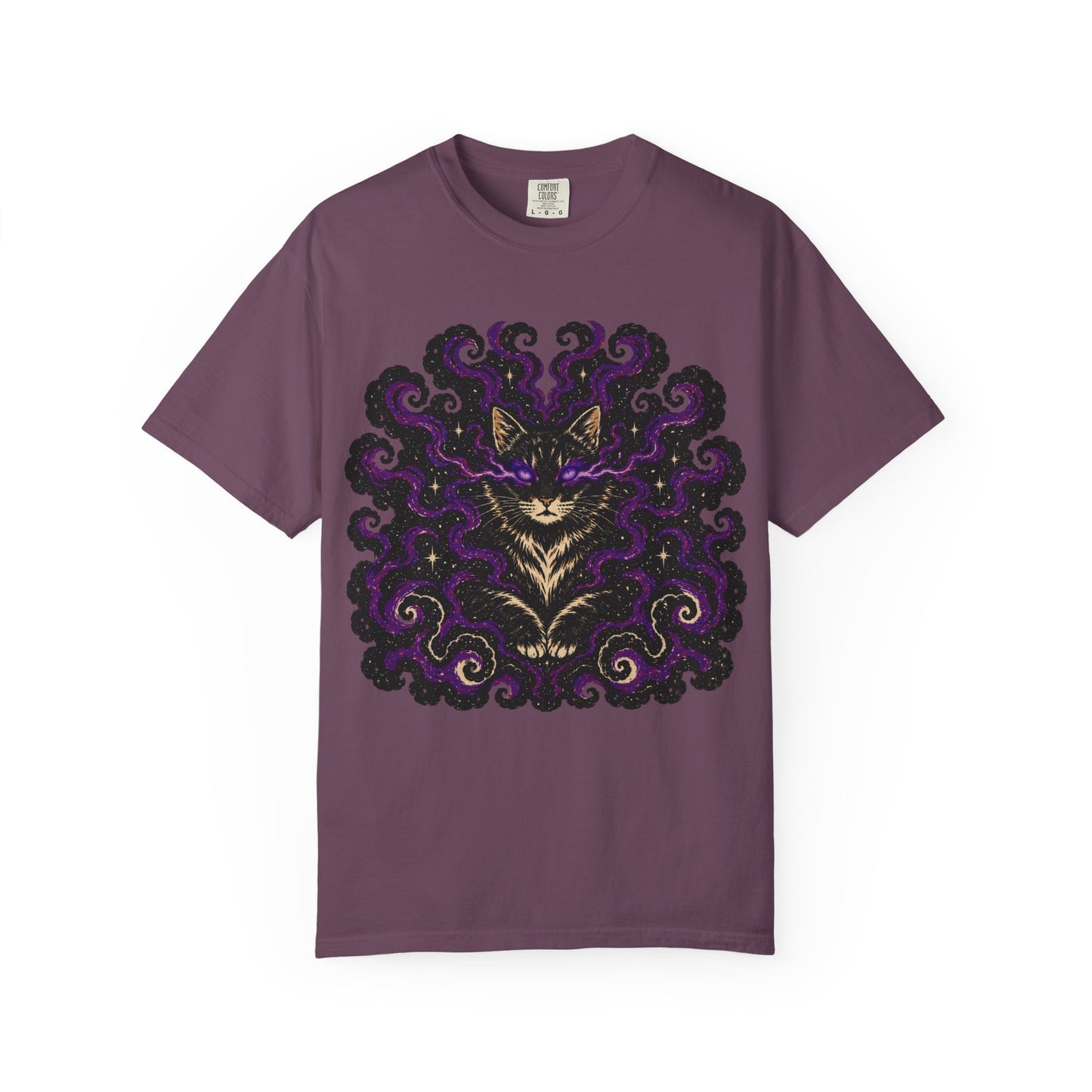 Astrological Mystic Portrait T-Shirt — 'Zora' Celestial Art Tee