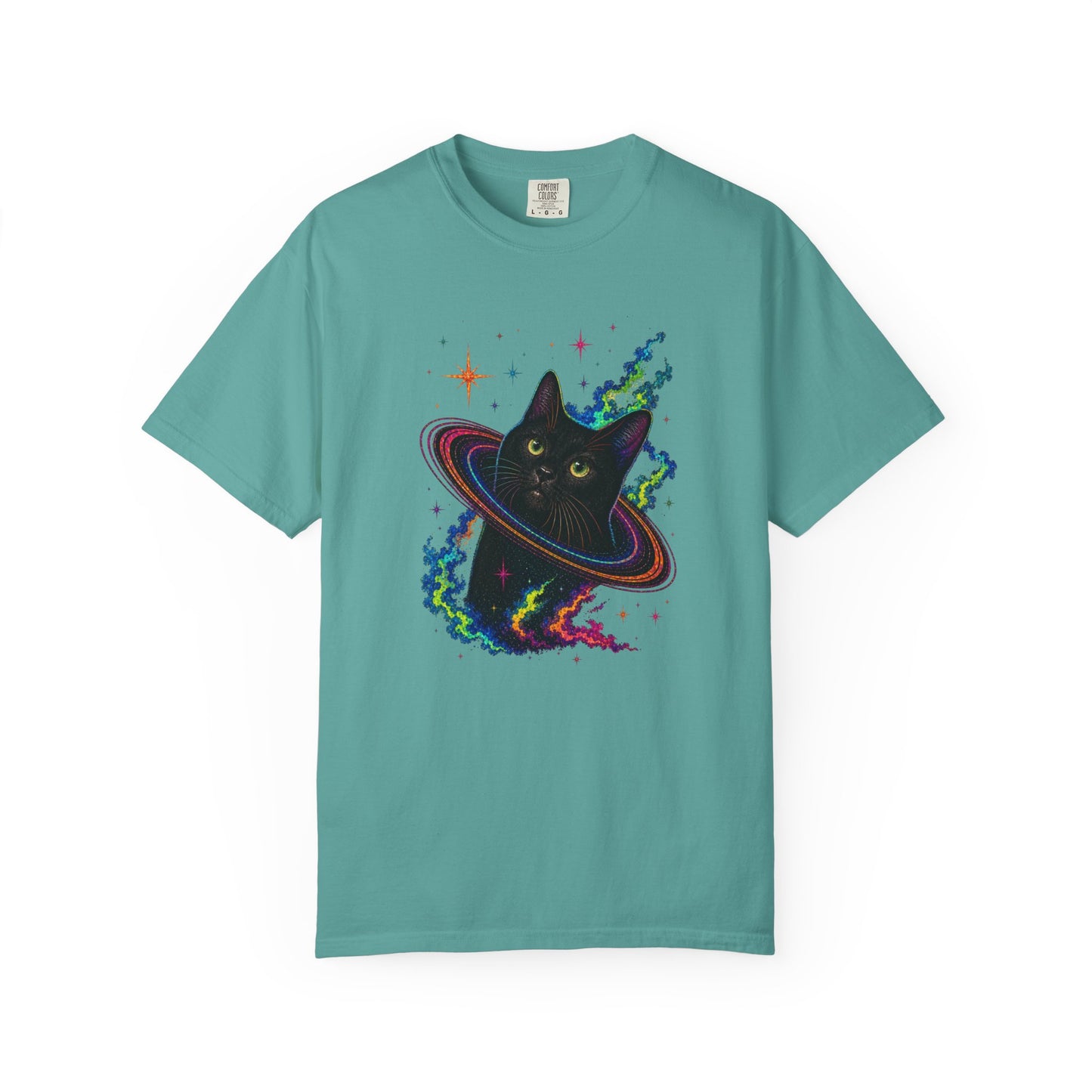 Cosmic Cat Planet T-Shirt