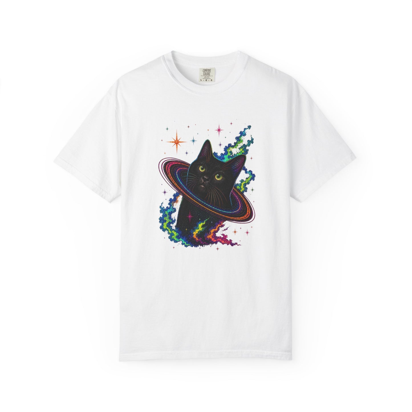 Cosmic Cat Planet T-Shirt