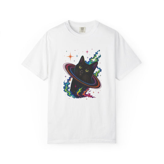Cosmic Cat Planet T-Shirt