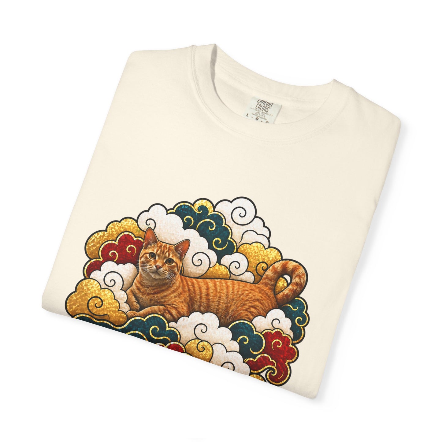 Tiger Cloud Tee — Vintage Asian-Inspired Tiger Art T-Shirt