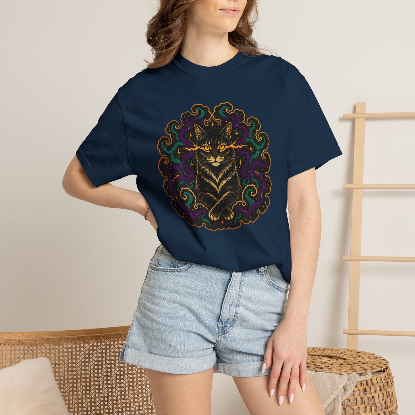 Mystic Owl Mandala T-Shirt — Intricate Tribal Night Owl Graphic Tee