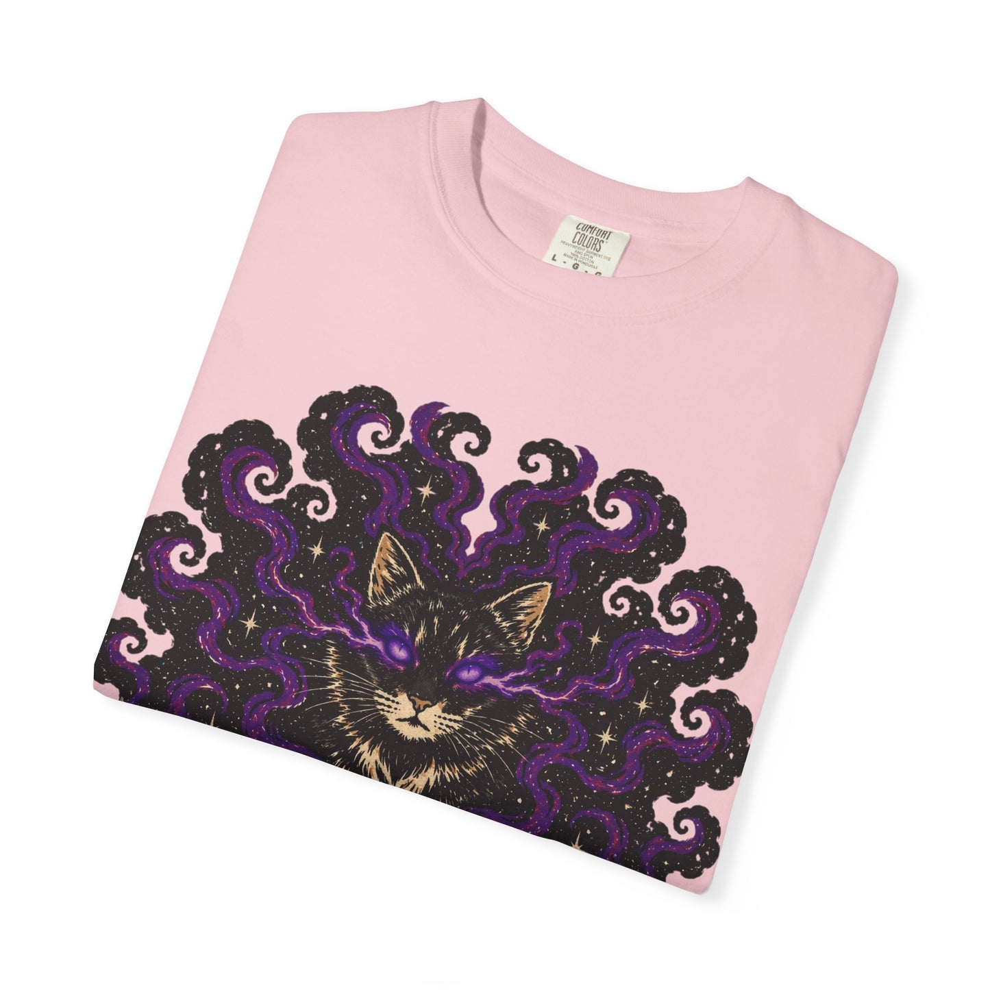 Astrological Mystic Portrait T-Shirt — 'Zora' Celestial Art Tee