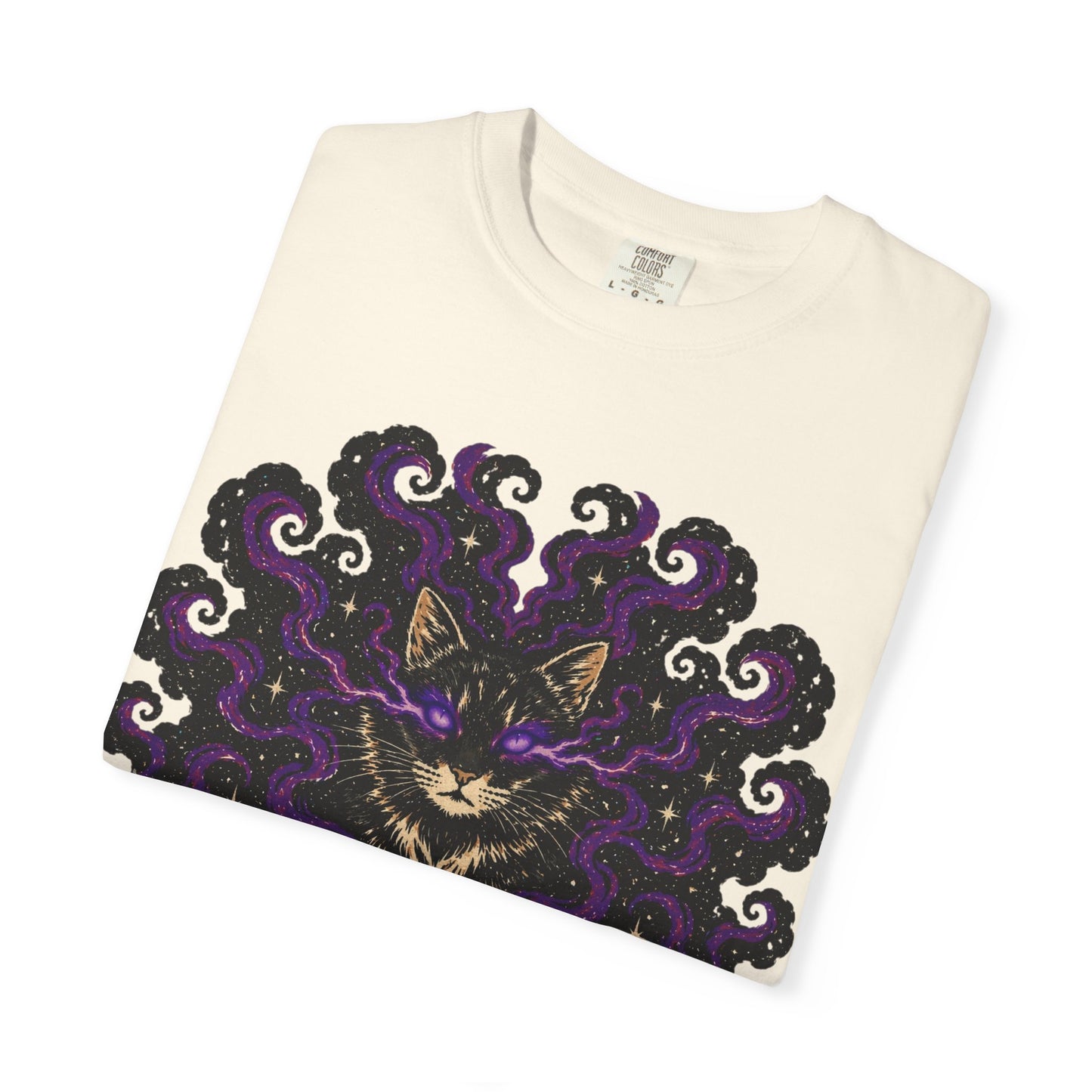 Astrological Mystic Portrait T-Shirt — 'Zora' Celestial Art Tee