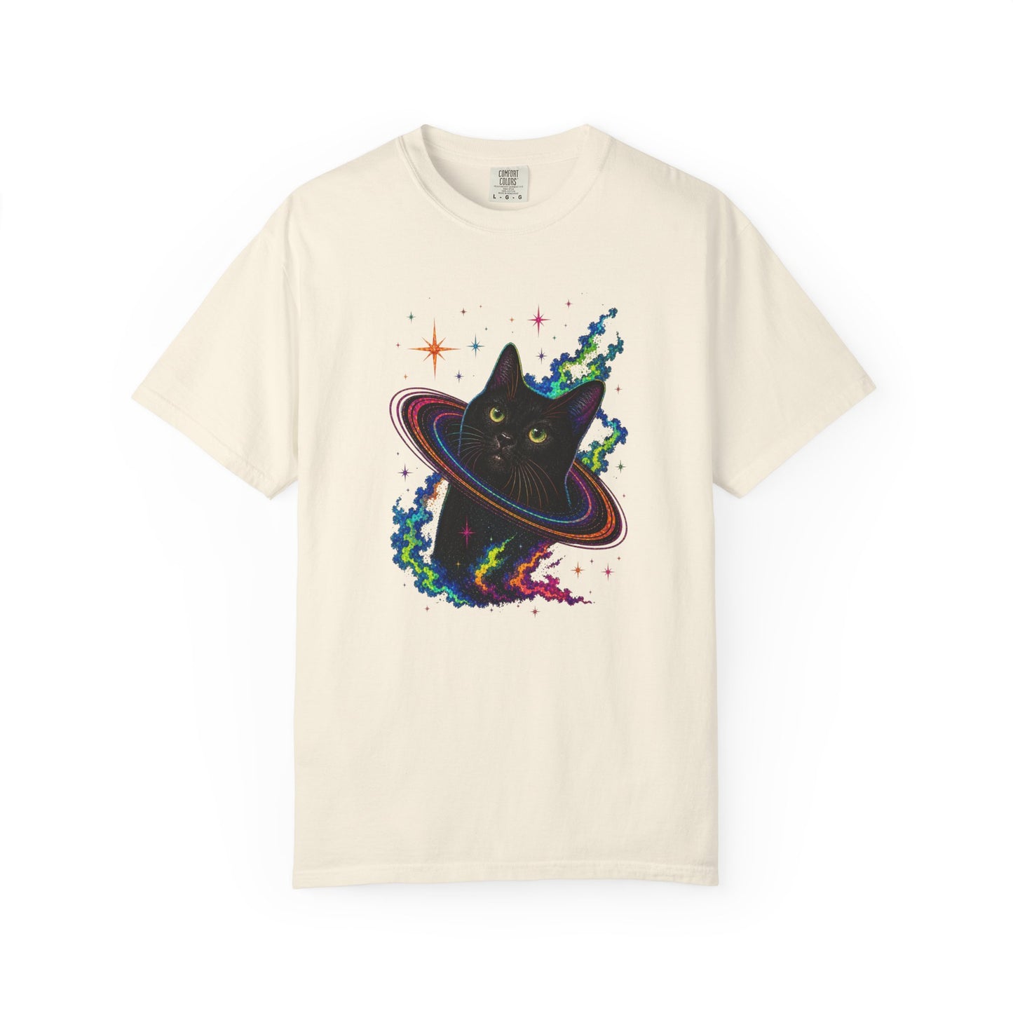 Cosmic Cat Planet T-Shirt