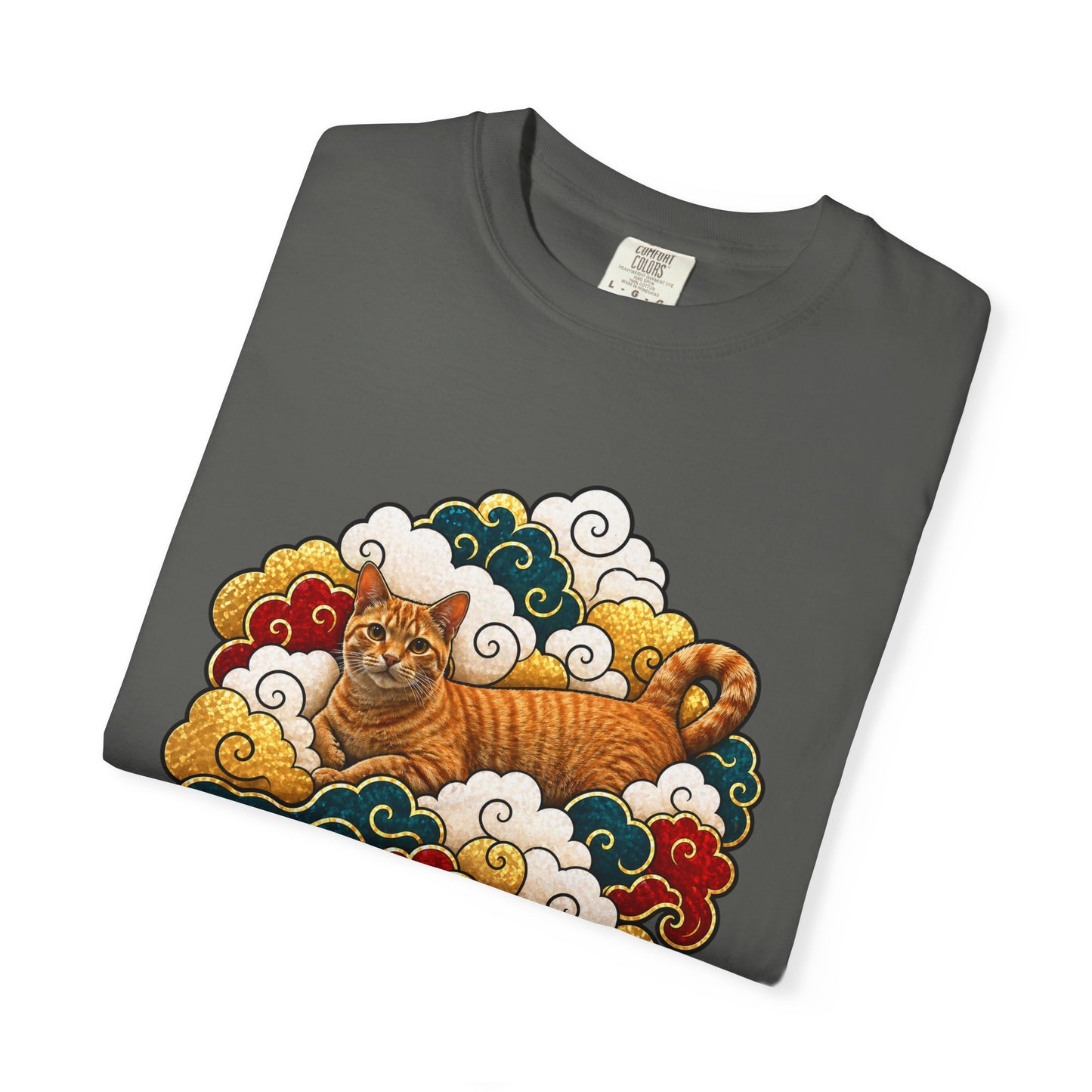Tiger Cloud Tee — Vintage Asian-Inspired Tiger Art T-Shirt