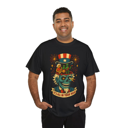 Uncle Sam Vintage "It's all in your head" T-Shirt