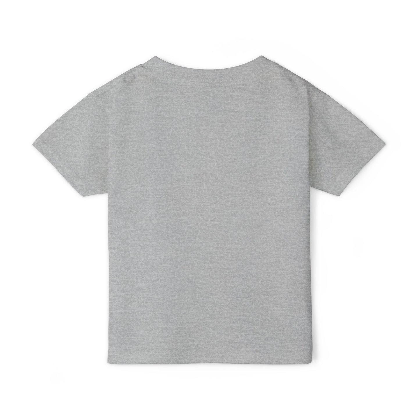 Toddler T‑Shirt — Retro Neon Cat on Mandala Graphic