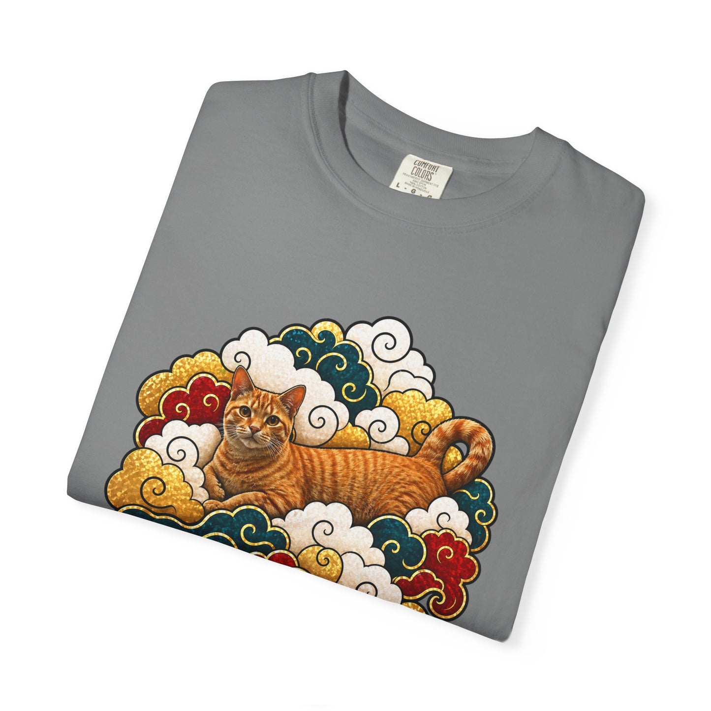 Tiger Cloud Tee — Vintage Asian-Inspired Tiger Art T-Shirt