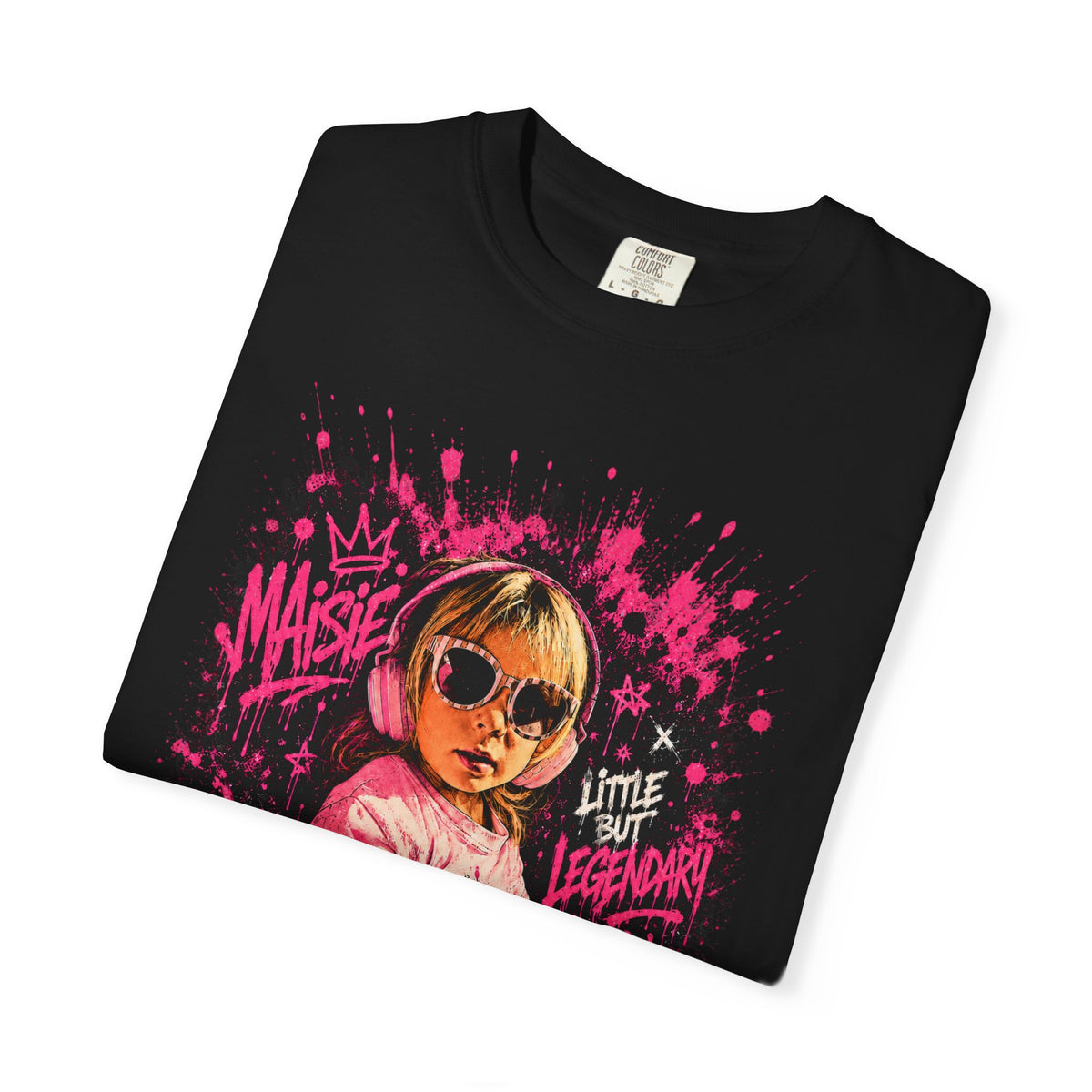 T-Shirt — 'Little Legend' Retro Punk Baby Graphic Tee