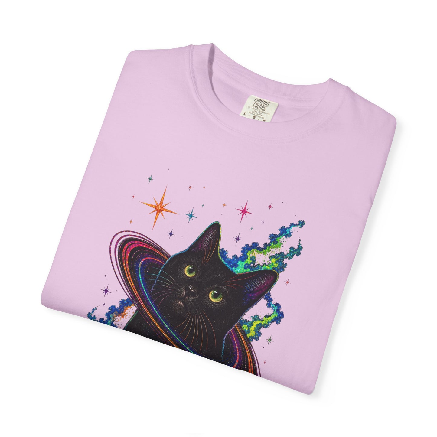 Cosmic Cat Planet T-Shirt