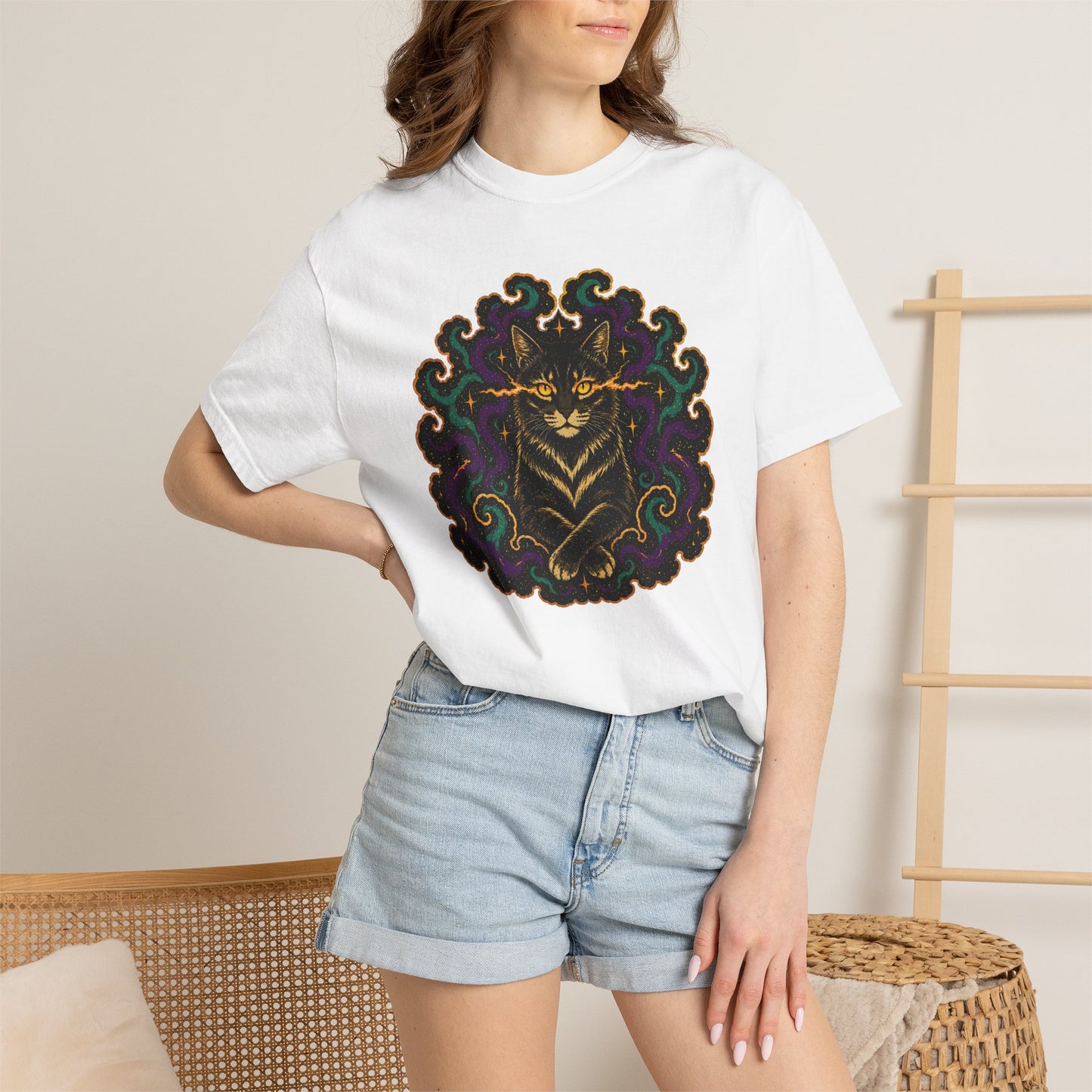 Mystic Owl Mandala T-Shirt — Intricate Tribal Night Owl Graphic Tee