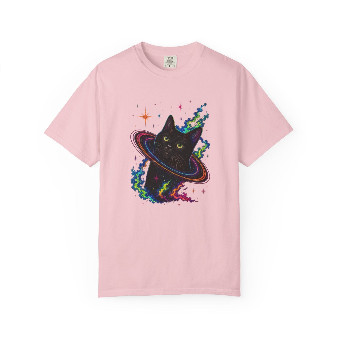 Cosmic Cat Planet T-Shirt