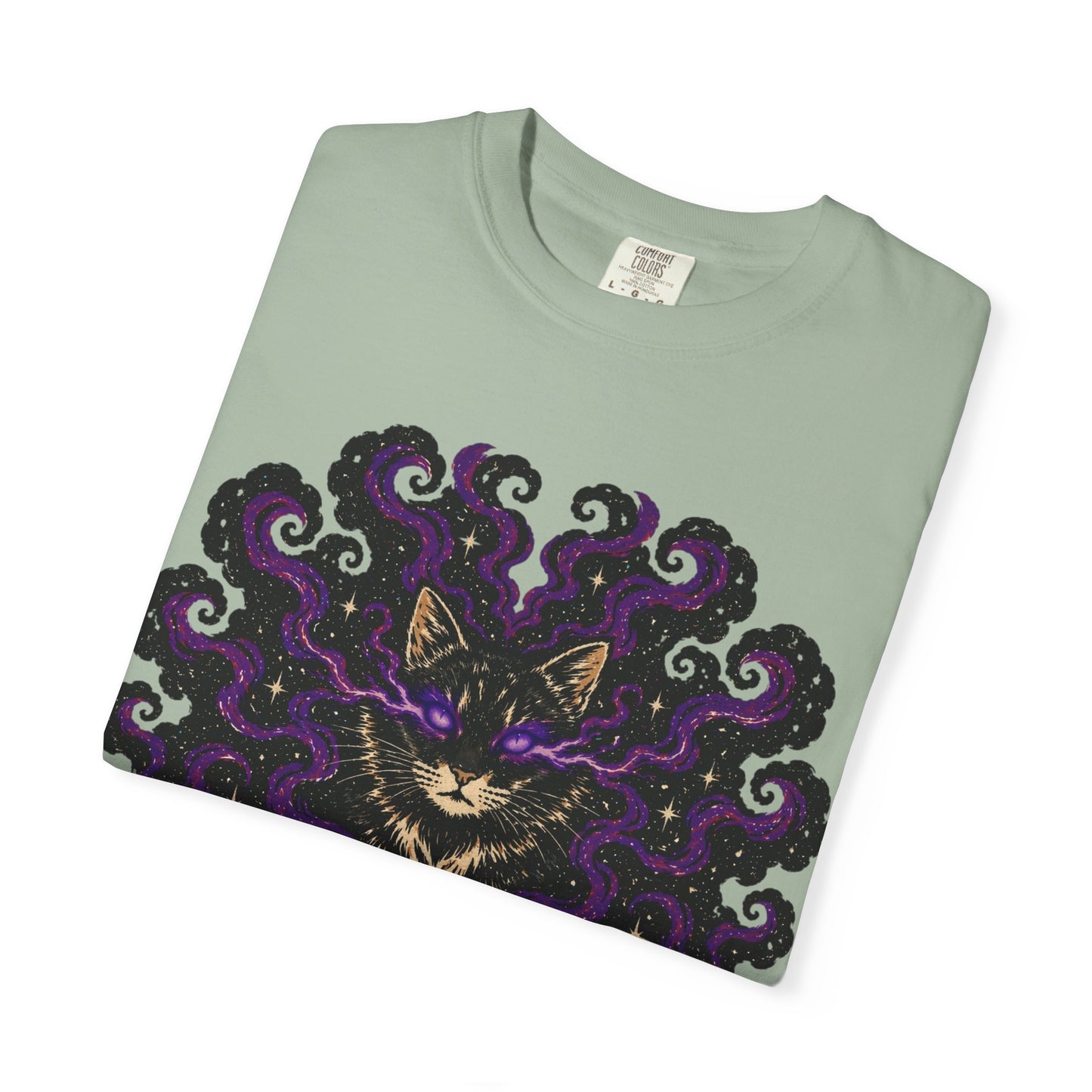 Astrological Mystic Portrait T-Shirt — 'Zora' Celestial Art Tee