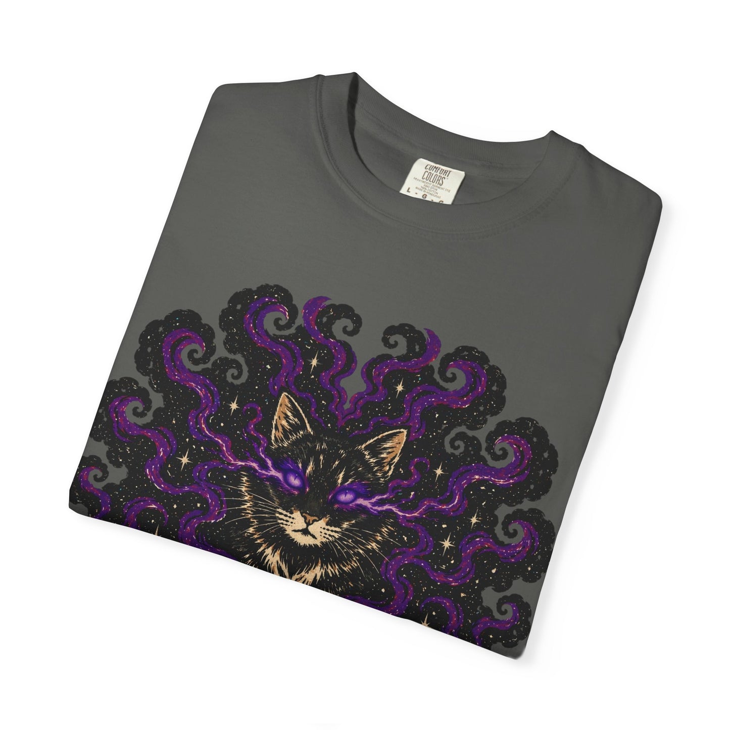 Astrological Mystic Portrait T-Shirt — 'Zora' Celestial Art Tee