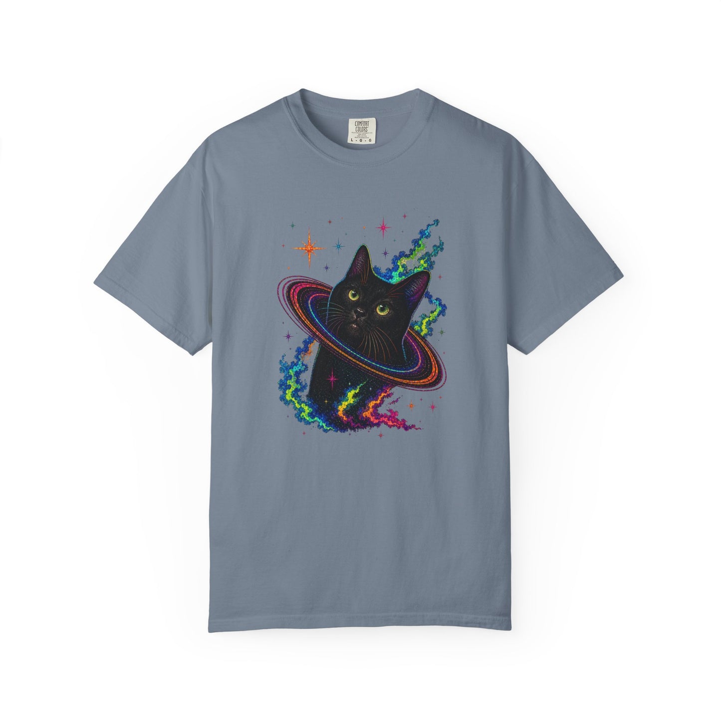Cosmic Cat Planet T-Shirt