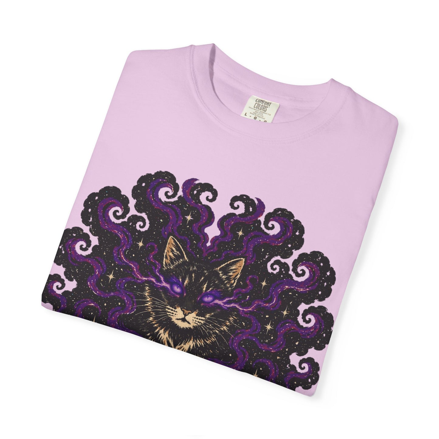 Astrological Mystic Portrait T-Shirt — 'Zora' Celestial Art Tee