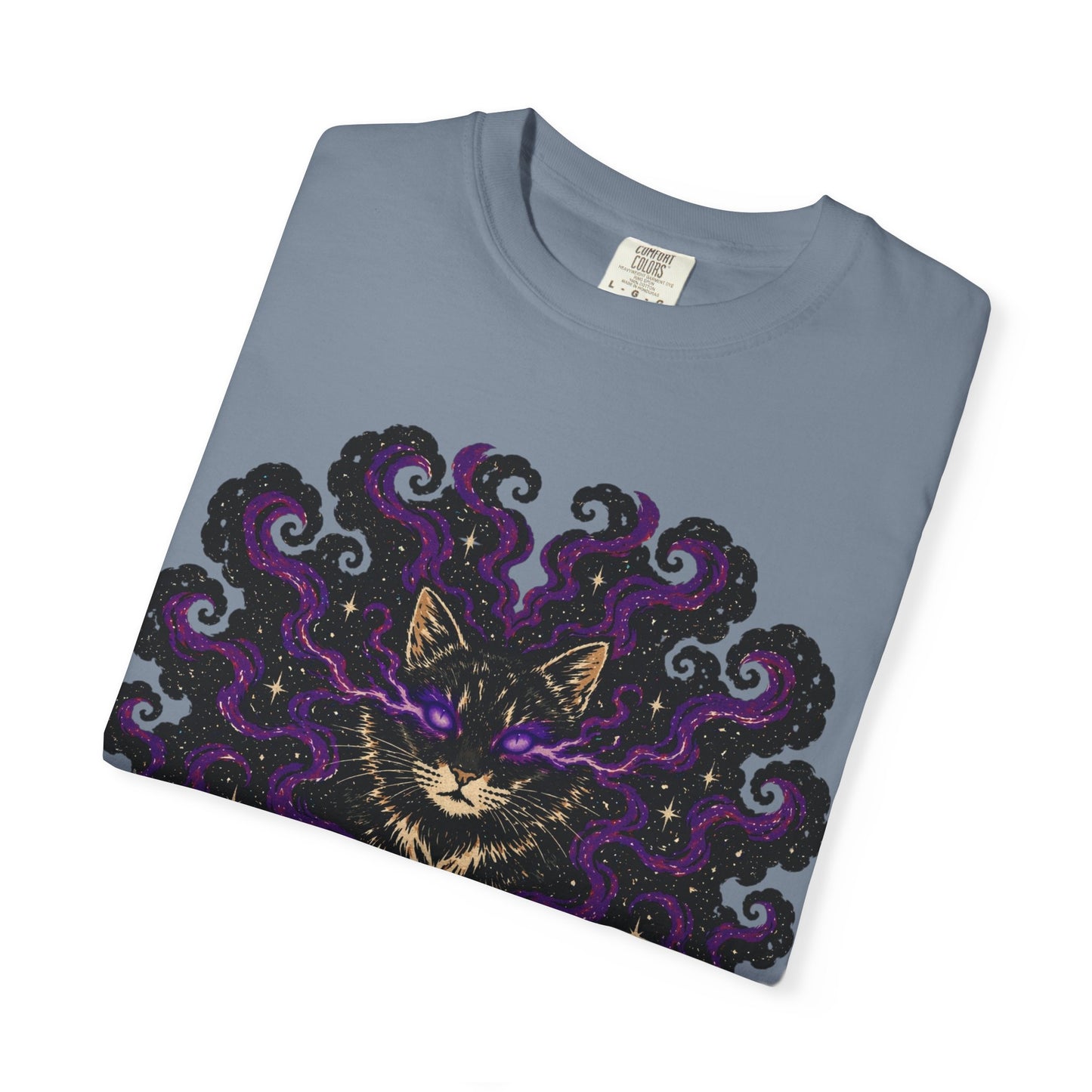 Astrological Mystic Portrait T-Shirt — 'Zora' Celestial Art Tee