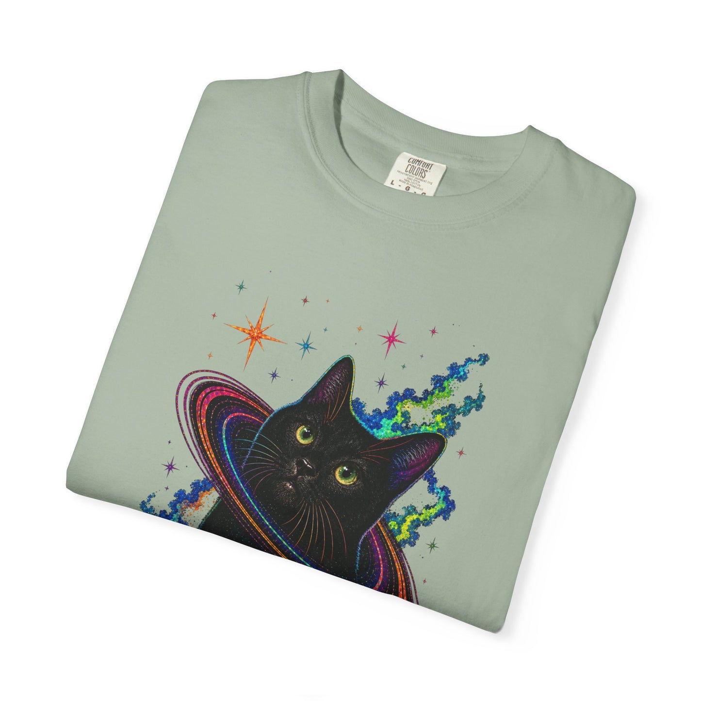 Cosmic Cat Planet T-Shirt