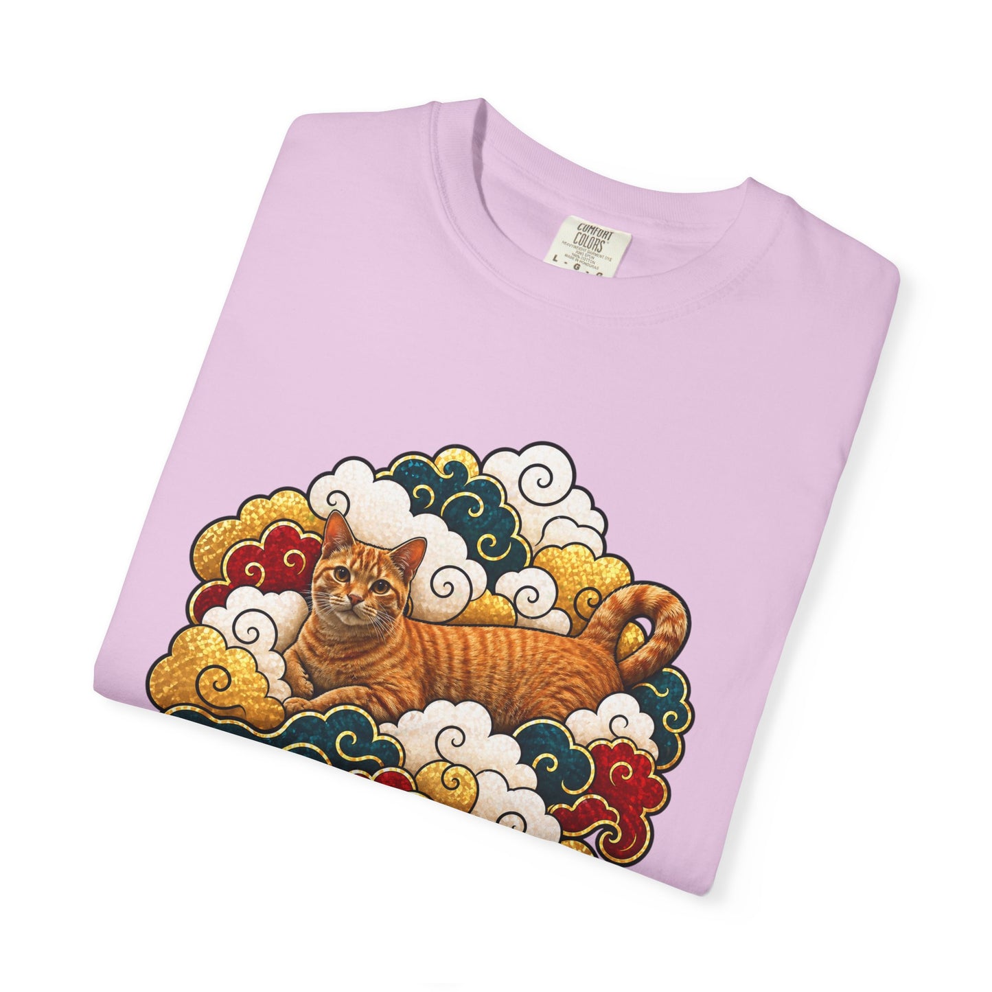 Tiger Cloud Tee — Vintage Asian-Inspired Tiger Art T-Shirt