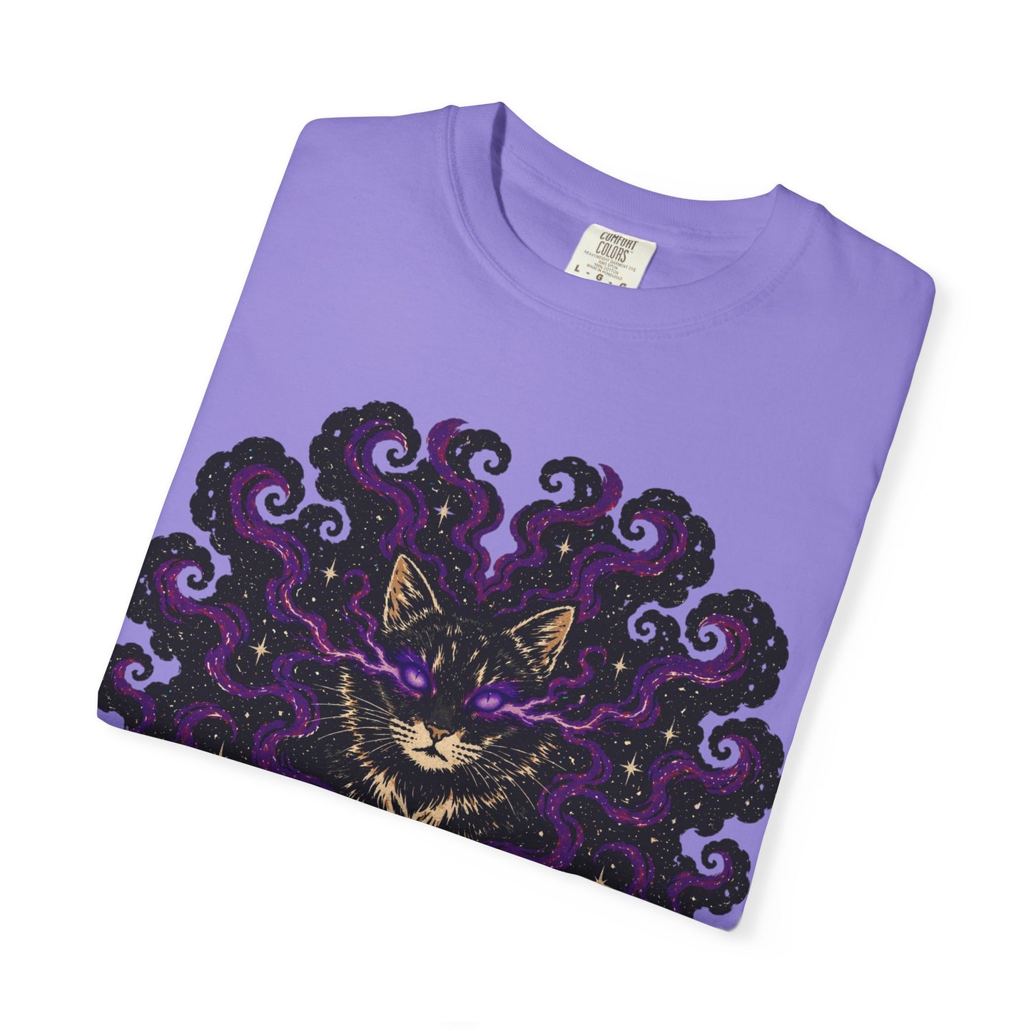 Astrological Mystic Portrait T-Shirt — 'Zora' Celestial Art Tee
