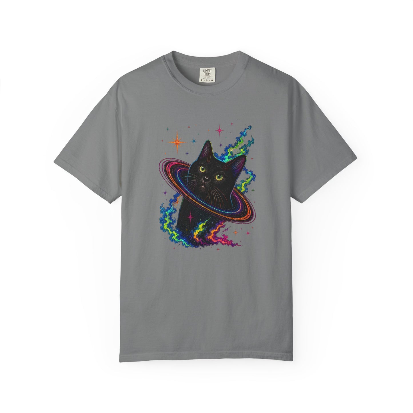 Cosmic Cat Planet T-Shirt
