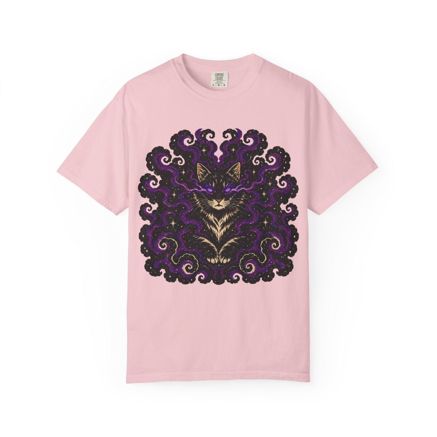 Astrological Mystic Portrait T-Shirt — 'Zora' Celestial Art Tee
