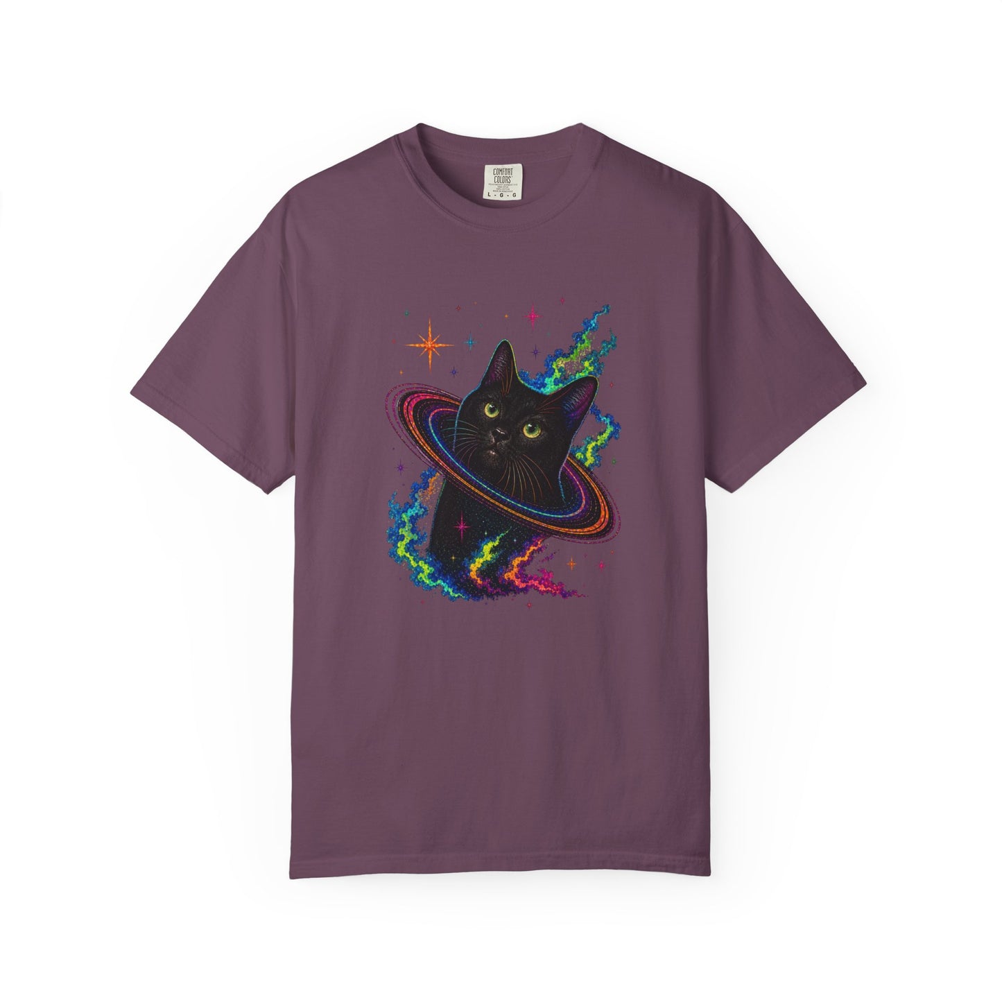 Cosmic Cat Planet T-Shirt