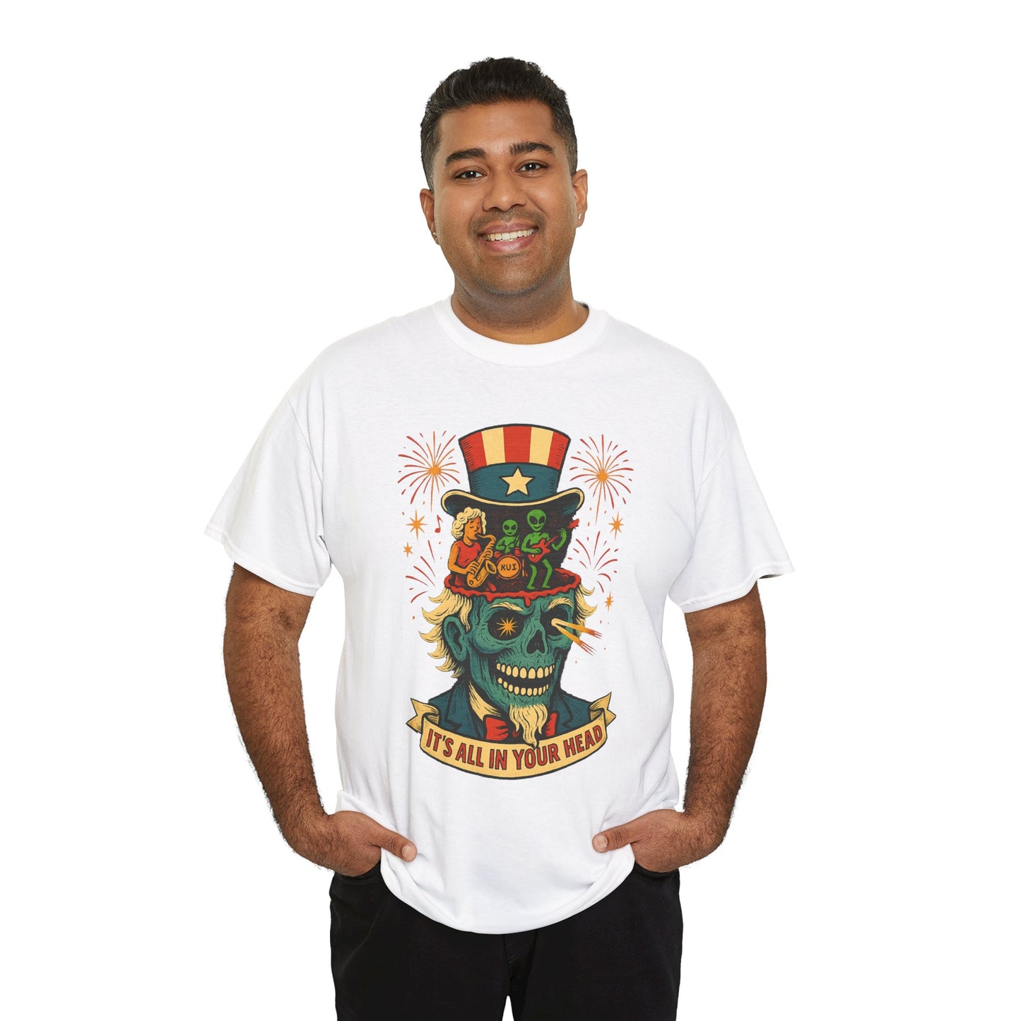 Uncle Sam Vintage "It's all in your head" T-Shirt
